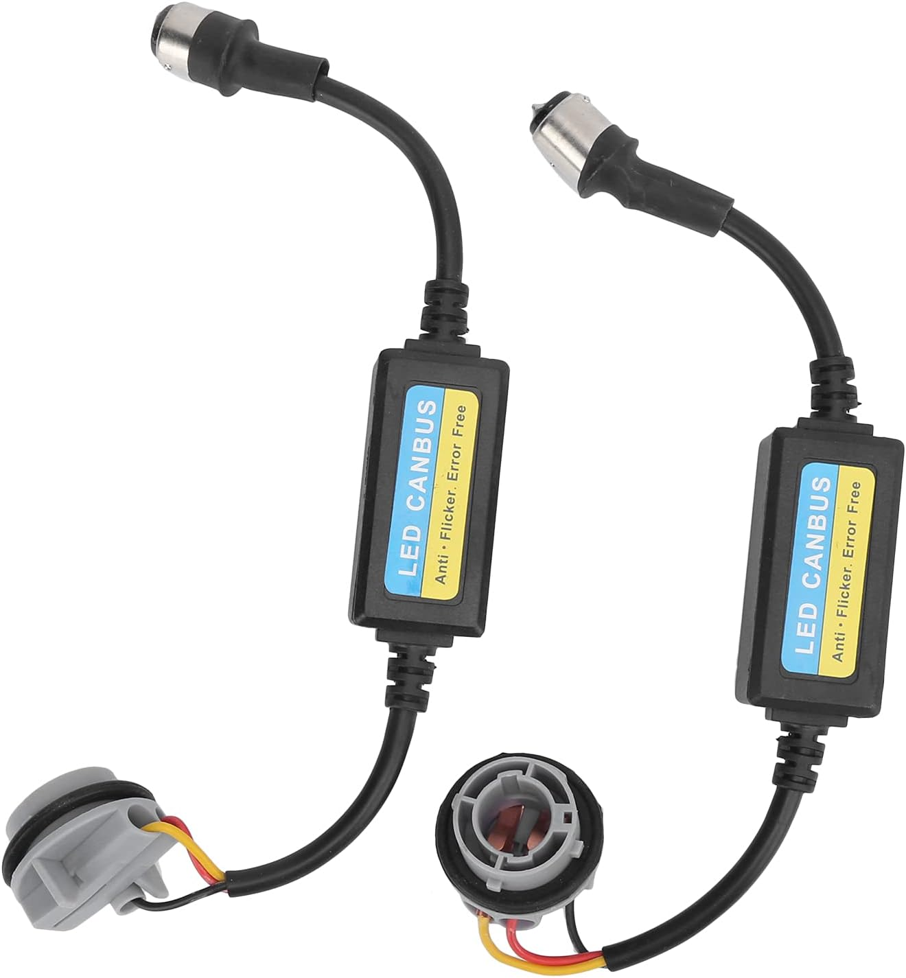 LED Decoder, Lamp Load Resistor 2Pcs for 1157 BAY15D, P21/5W Bulbs for Convert Halogen Lamp into LED image number 2