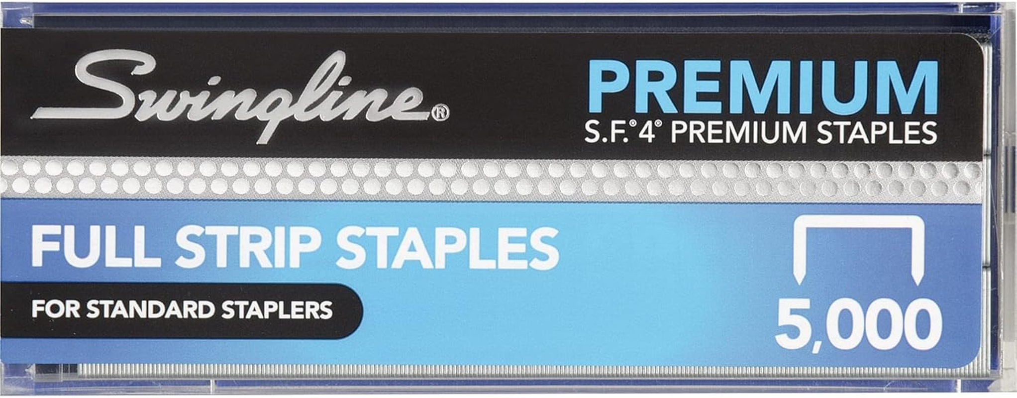 Swingline Staples, S.F. 4, Premium, 1/4 Inches Length, 210/Strip, 5000/Box, 1 Pack (35450) image number 3