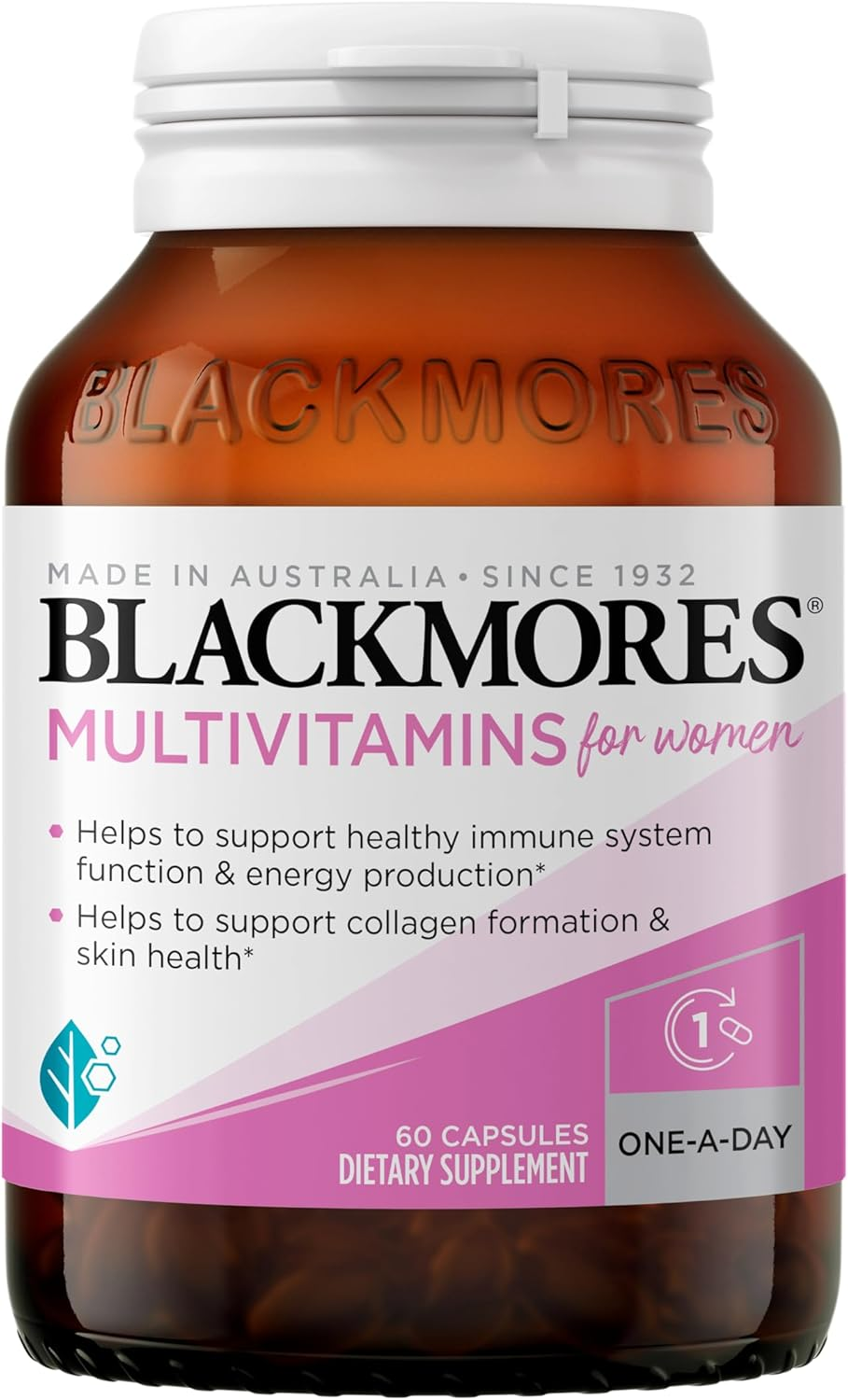 Blackmores Multivitamins for Women | Maintains Energy Levels & Support Healthy Stress Response | 60 Tablets