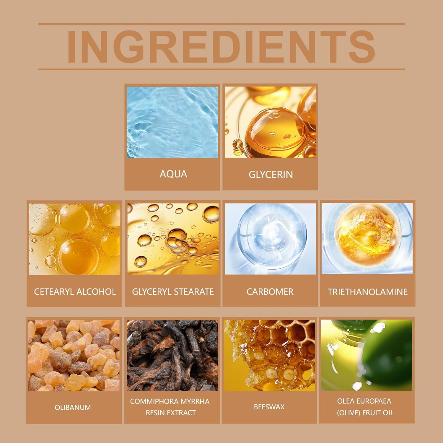 Frankincense Balm - Deep Hydrating Natural Skin & Body Balm with Boswellia Serrata, Beeswax & Olive Oil, Soothes Dry, Cracked Skin, Face Hands Feet, Non Greasy image number 5