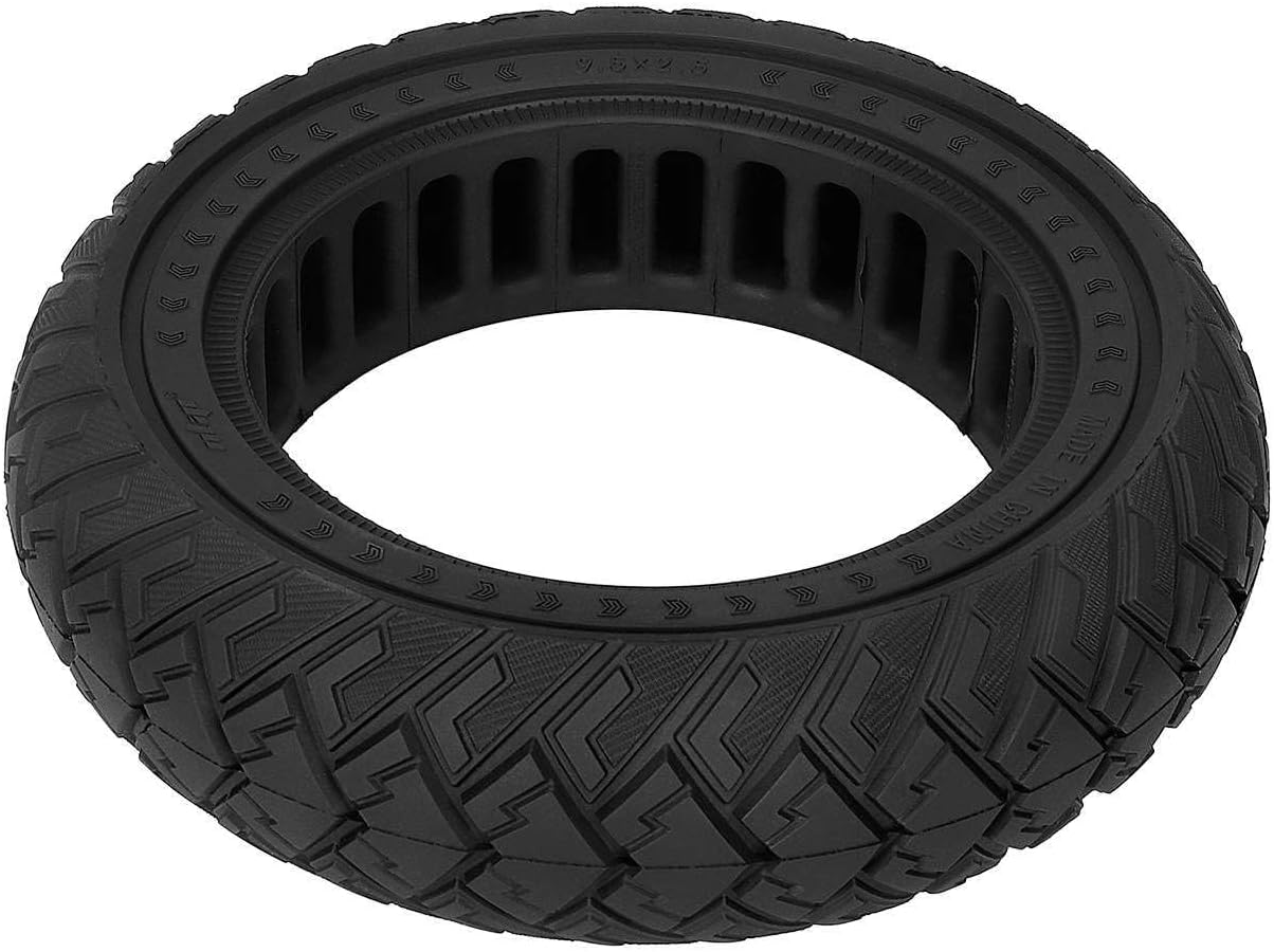 TREFAN 9.5 Inch Off-Road Solid Tyres for Electric Scooter NIU Kqi3 Sports/Pro/Max 9.5 X 2.50 Non-Slip Replacement Wheels (Pack of 1) image number 2