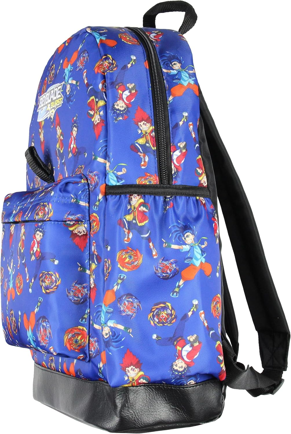 INTIMO Beyblade Burst Spinner Tops Character Allover Print Backpack with Lunch Bag Tote - Pink image number 4