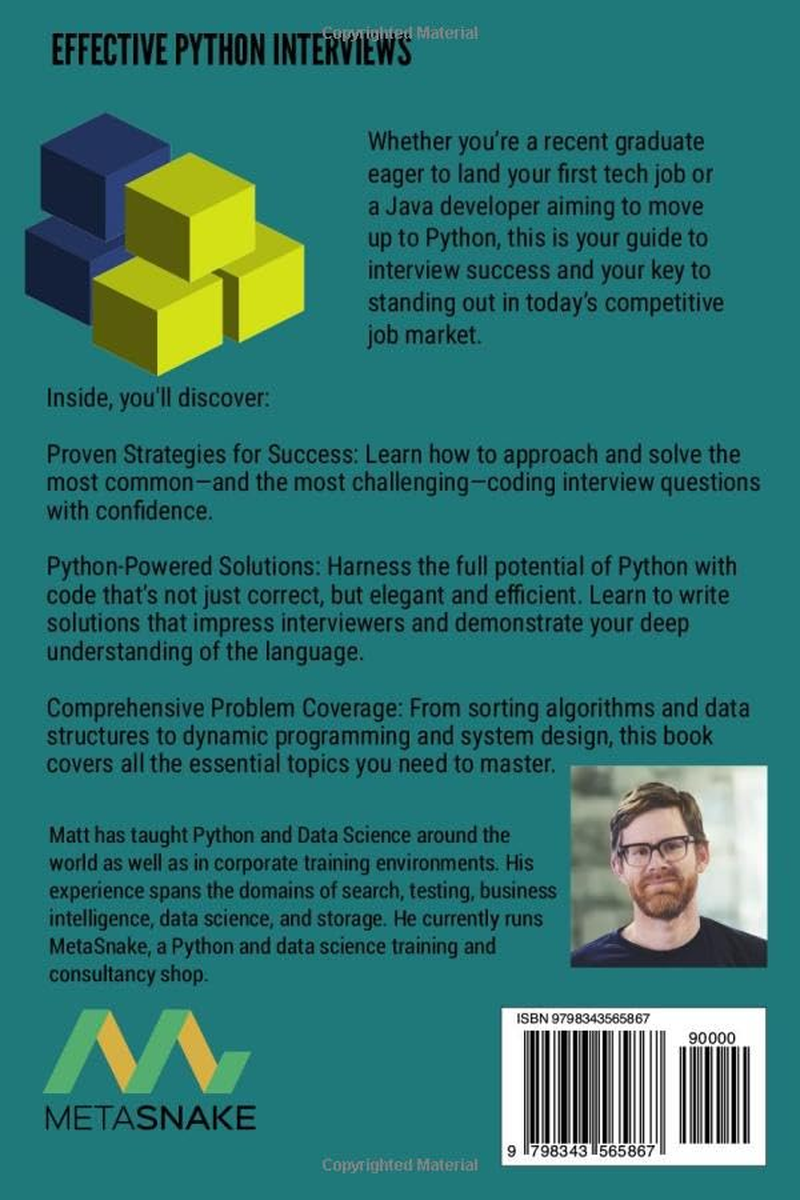 Effective Python Interviews: Proven Strategies for Mastering Interviews