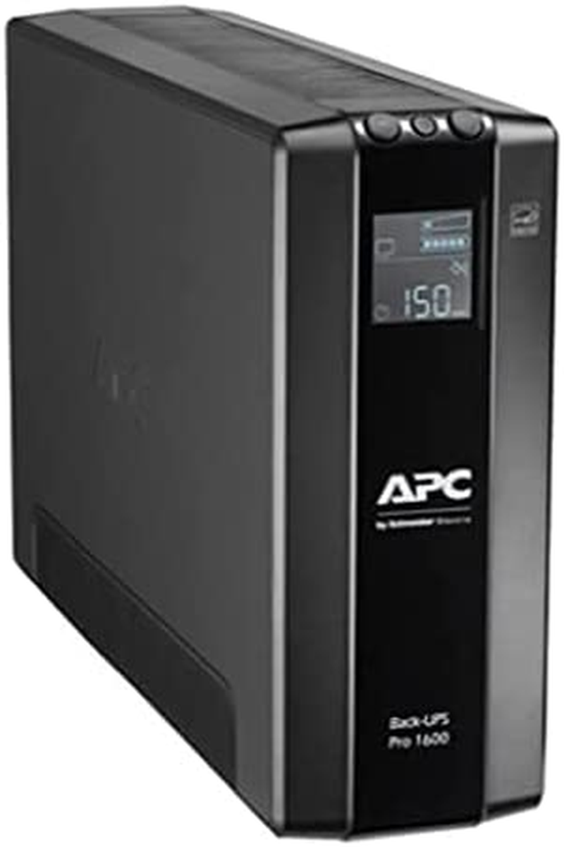 APC BR1600MI - 1600VA Back UPS Pro BR, 8 Outlets, AVR, LCD Interface image number 2