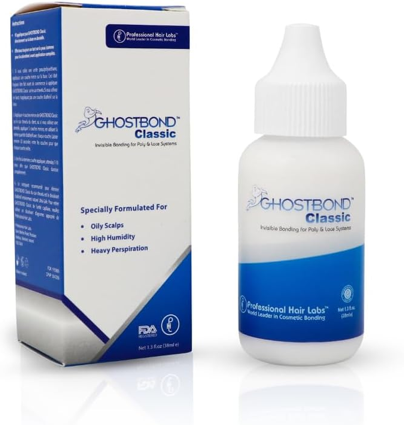 Professional Hair Labs Ghost Bond Classic Lace Wig Adhesive Hair Glue, 1.3 Oz image number 3