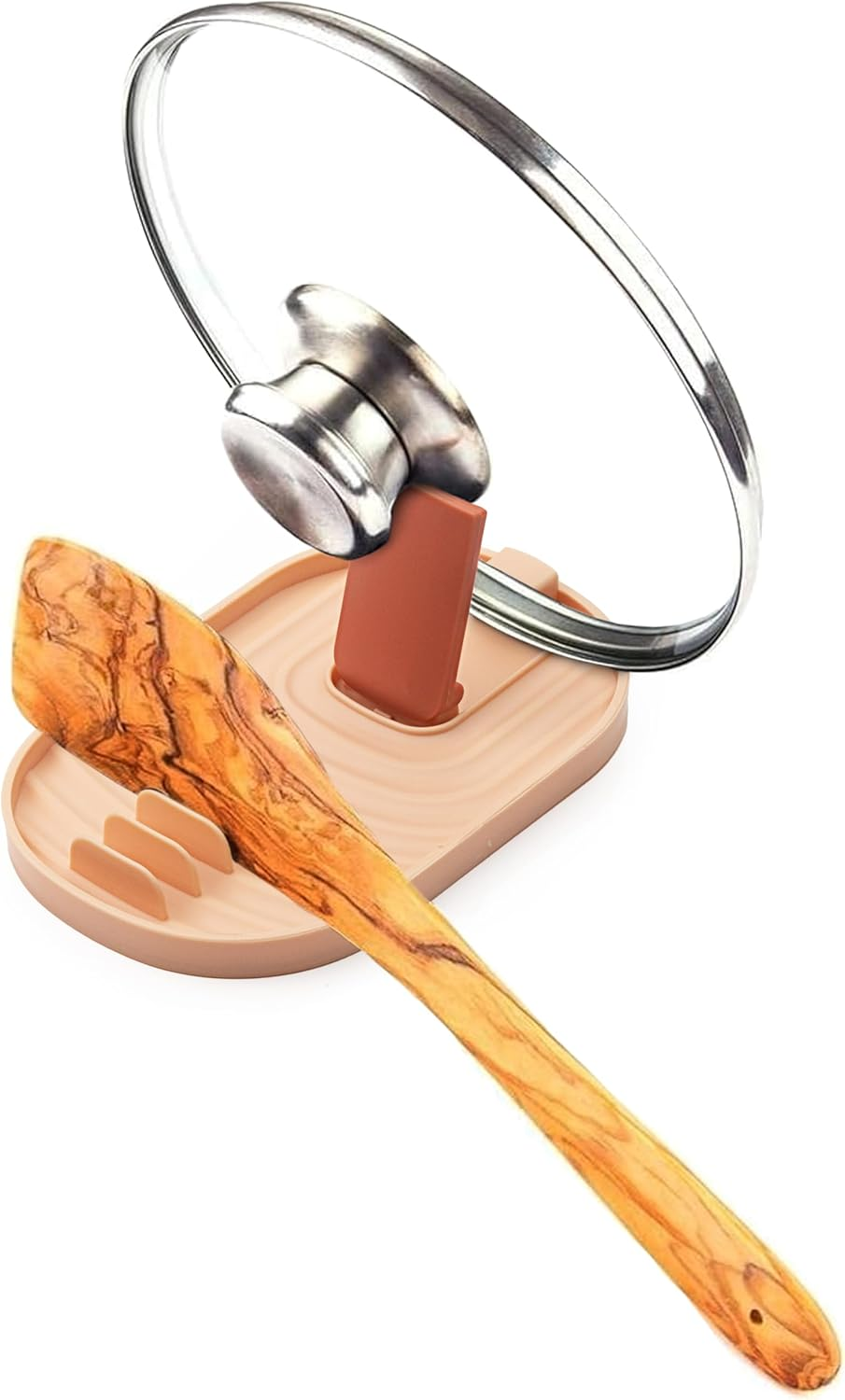 H E L P Y&reg; Holder High Quality Cookware Rack and Pot Lid Rack, Cooking Spoon Rest, Utensil Holder, Lid Holder, Kitchen Gadget, Tablet Holder, Cookbook Holder