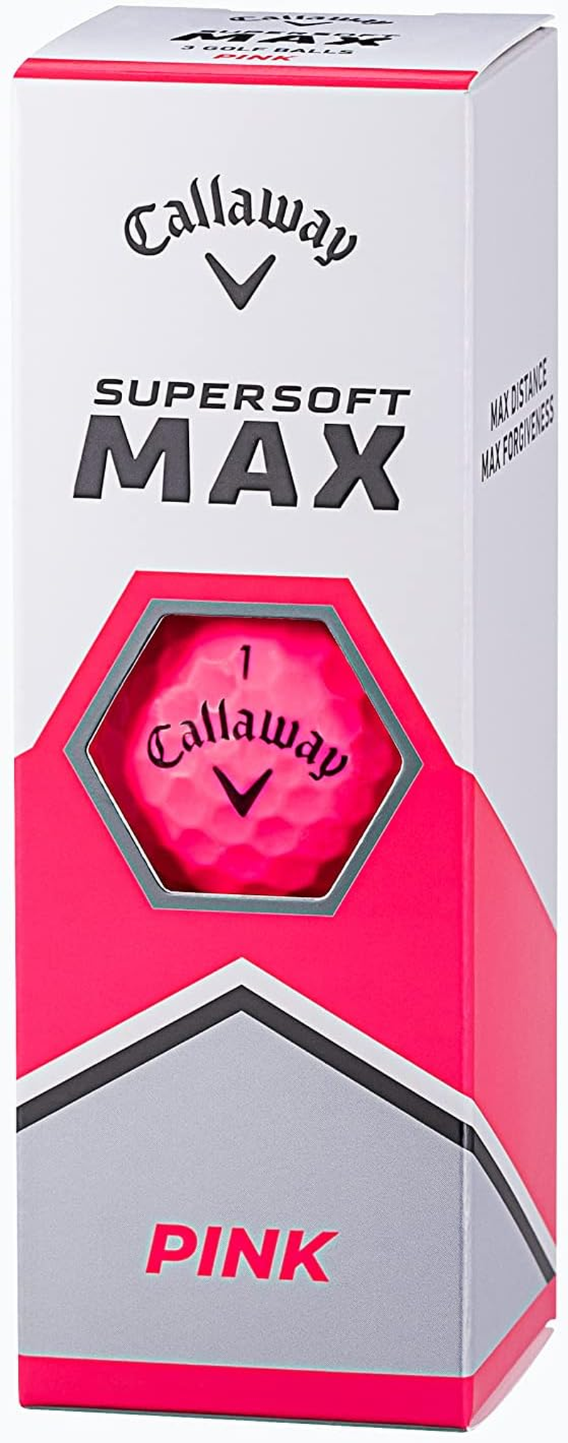 キャロウェイ(Callaway) ゴルフボール Supersoft MAX 1ダース(12個入り) 2ピース image number 3