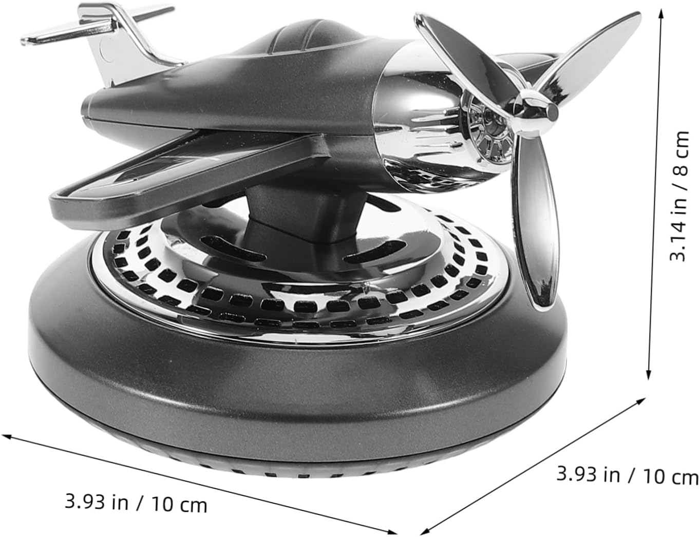 ULTECHNOVO Aircraft Car Perfume Solar Car Fragrance Diffuser Aromatherapy Aroma Diffuser image number 6