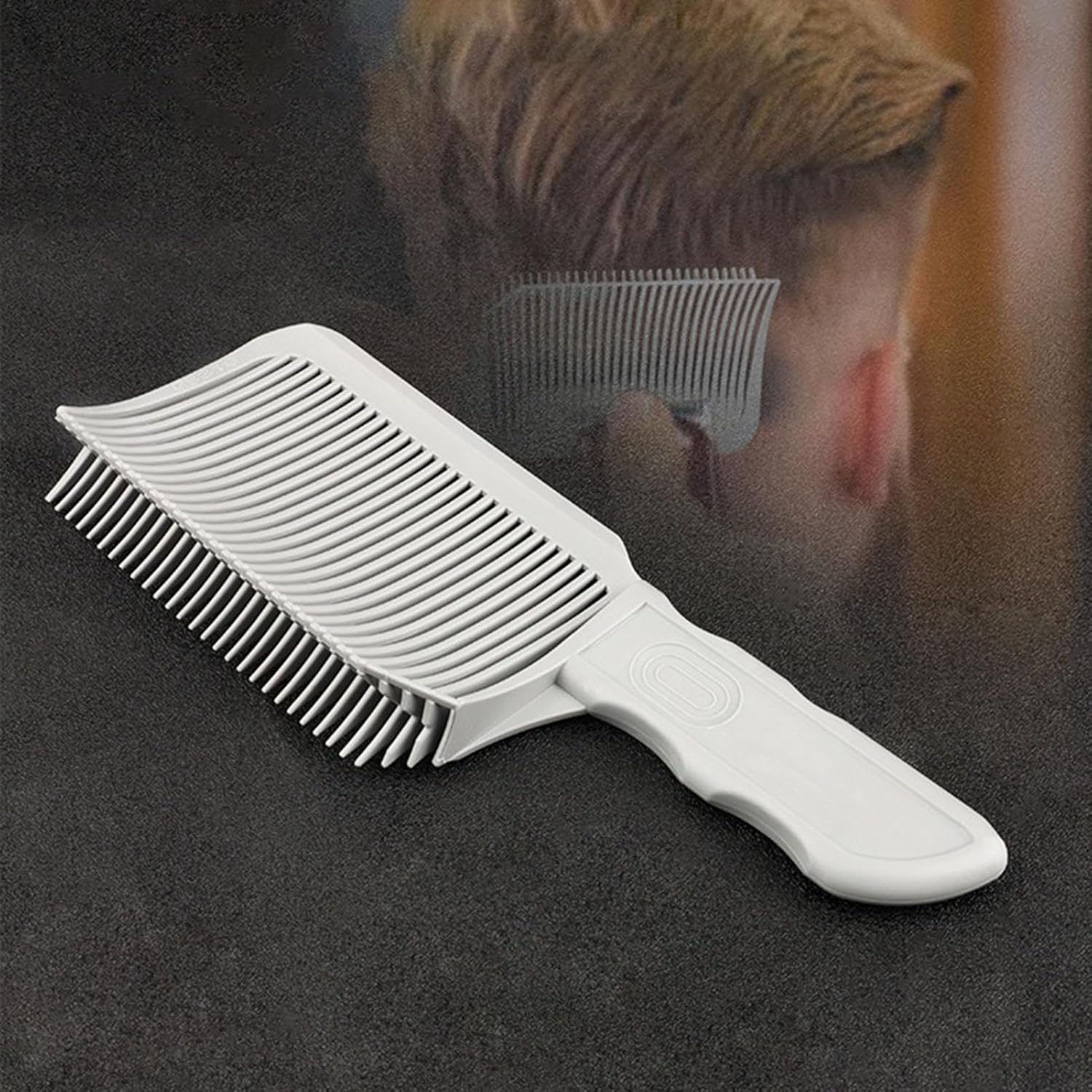 Professional Barber Comb, Home Barber Comb - Curved Shape Barber Combs Gradient Comb - Ergonomic Hair Combs Hair Blending Tool For image number 5