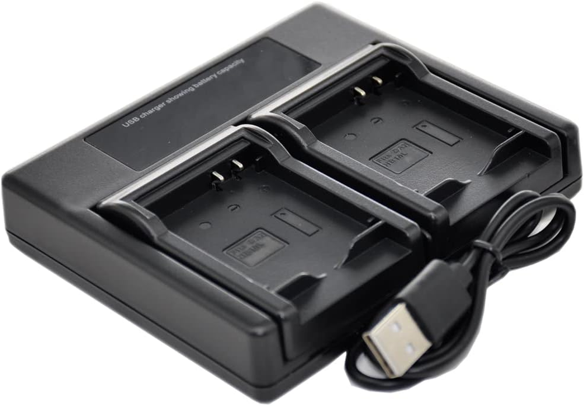 NP-FM500H Battery Charger USB Dual for Sony NPFM500H a 100 a 200 a 300 a 560 a 700 a 850 Alpha DSLR-A100 A200 A300 A350 A450 A500 A550 A580 A700 A850 A58 A99 A560 A900B SLT-A65 A57 A77 II A77V SLT-A99 image number 5