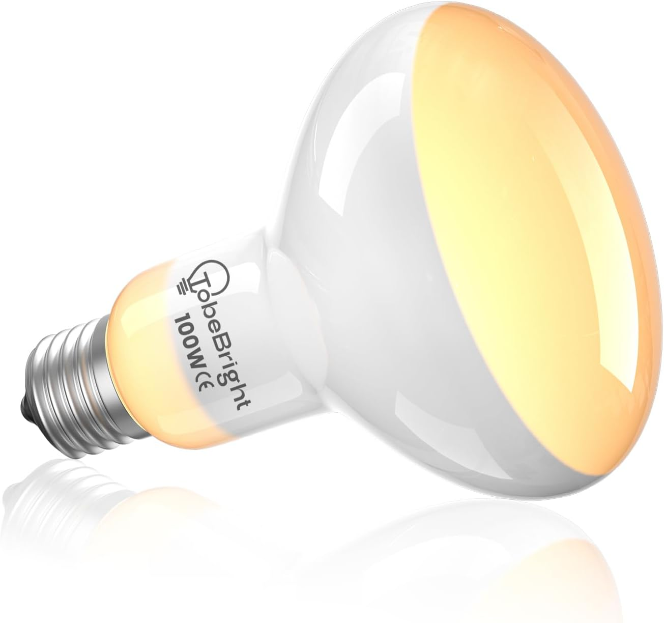 100W E27 Reptile Heat Lamp, UVA UVB Bulb for Amphibian Basking - Tortoise, Bearded Dragon, Lizard, Gecko, Puppy