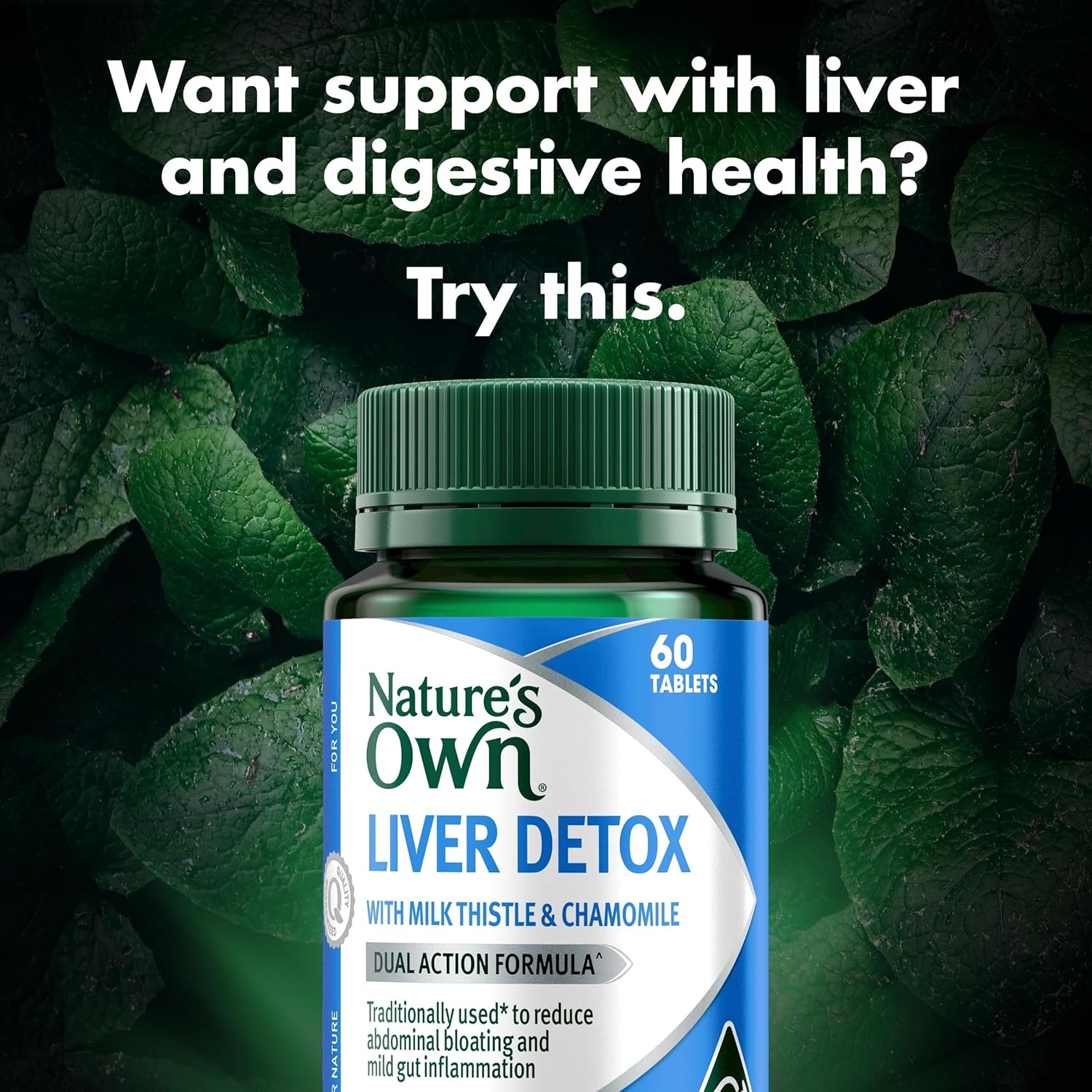 Nature'S Own Liver Detox 60 Tablets image number 5