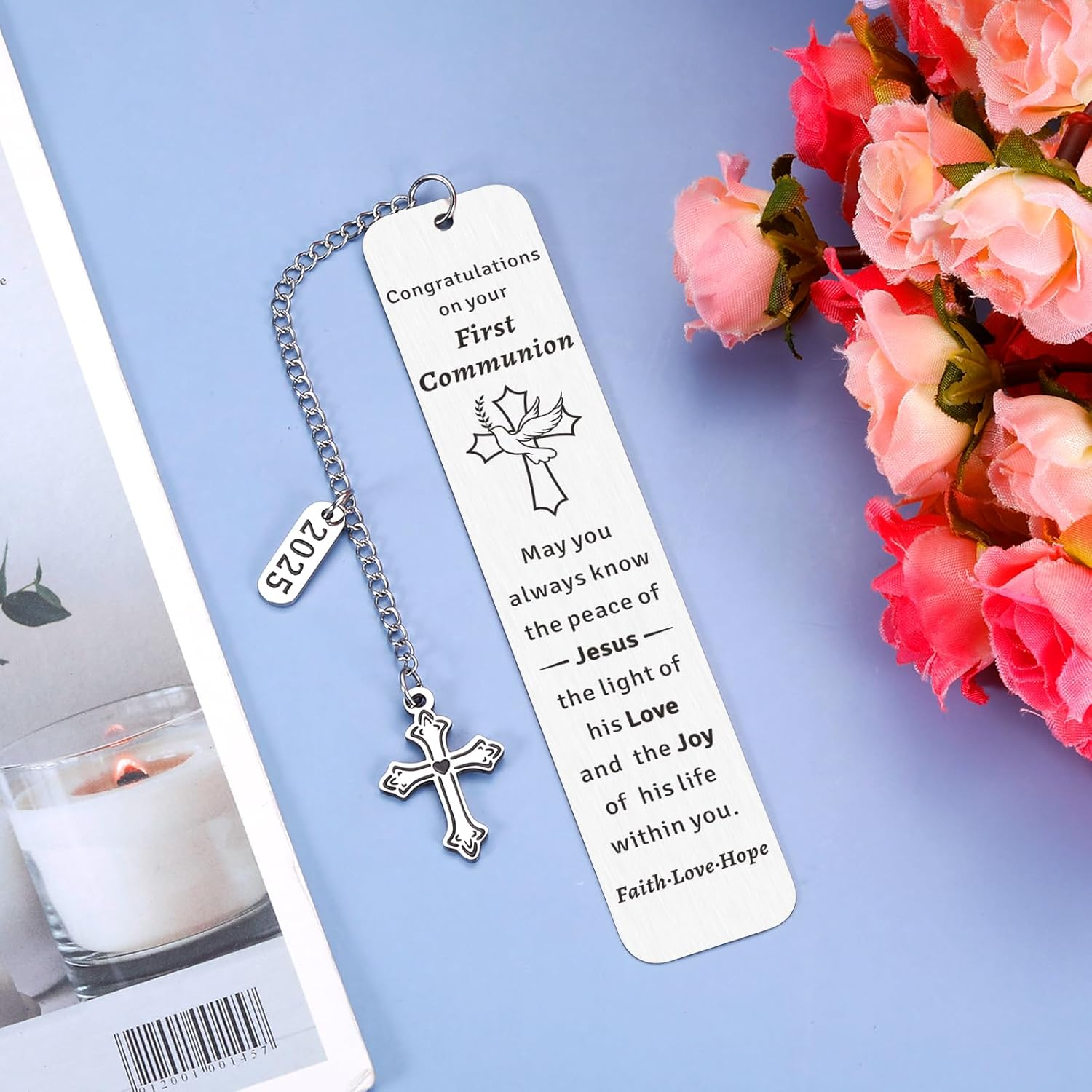 First Communion Gifts for Girls - 1St Communion Gifts for Boys First Holy Communion Gifts for Teens Baptism Confirmation Gifts for Kids First Communion Christian Toddlers Easter Basket Stuffers image number 2