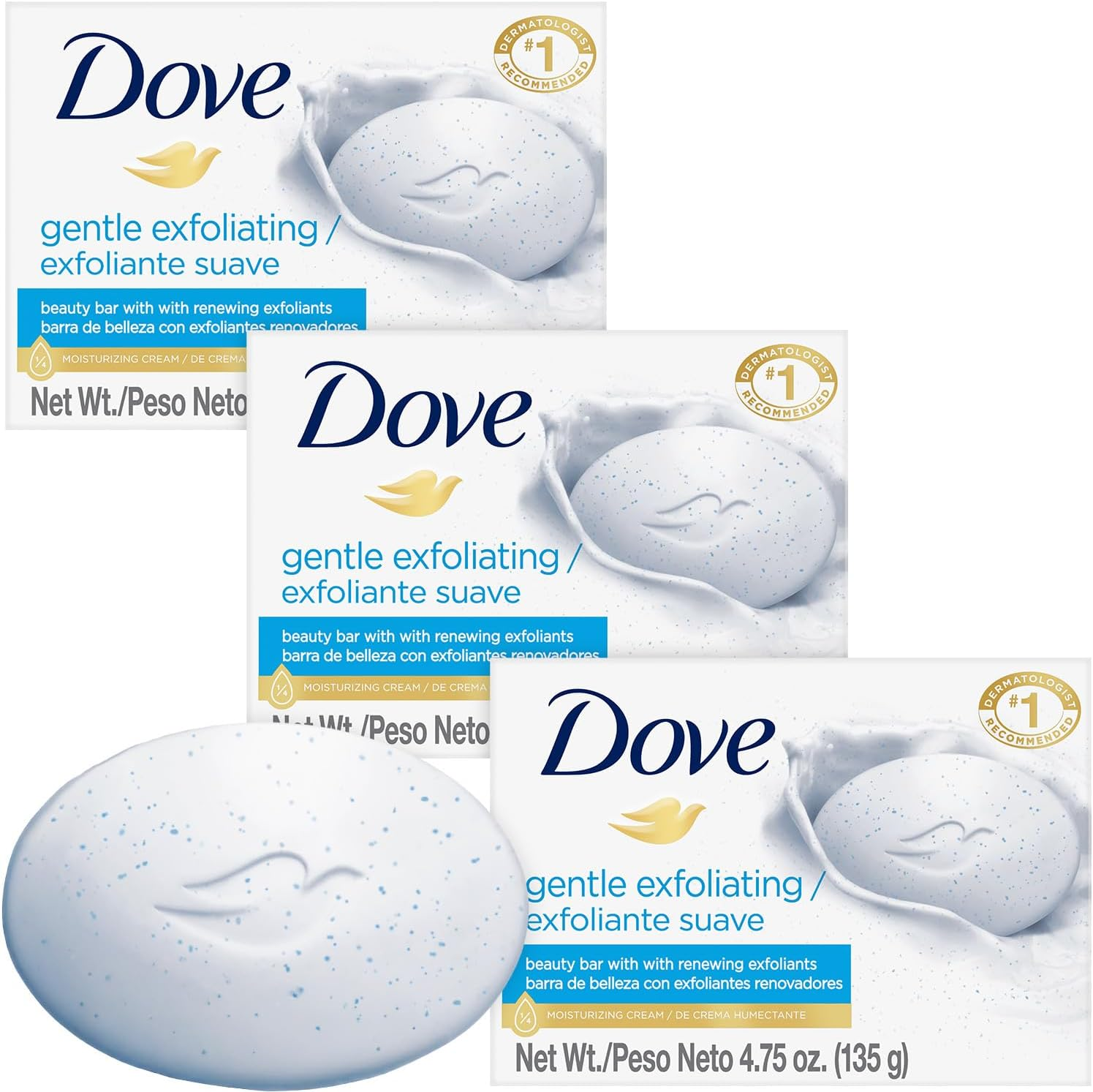 Dove Exfoliating Soap Bar, 100 G image number 3
