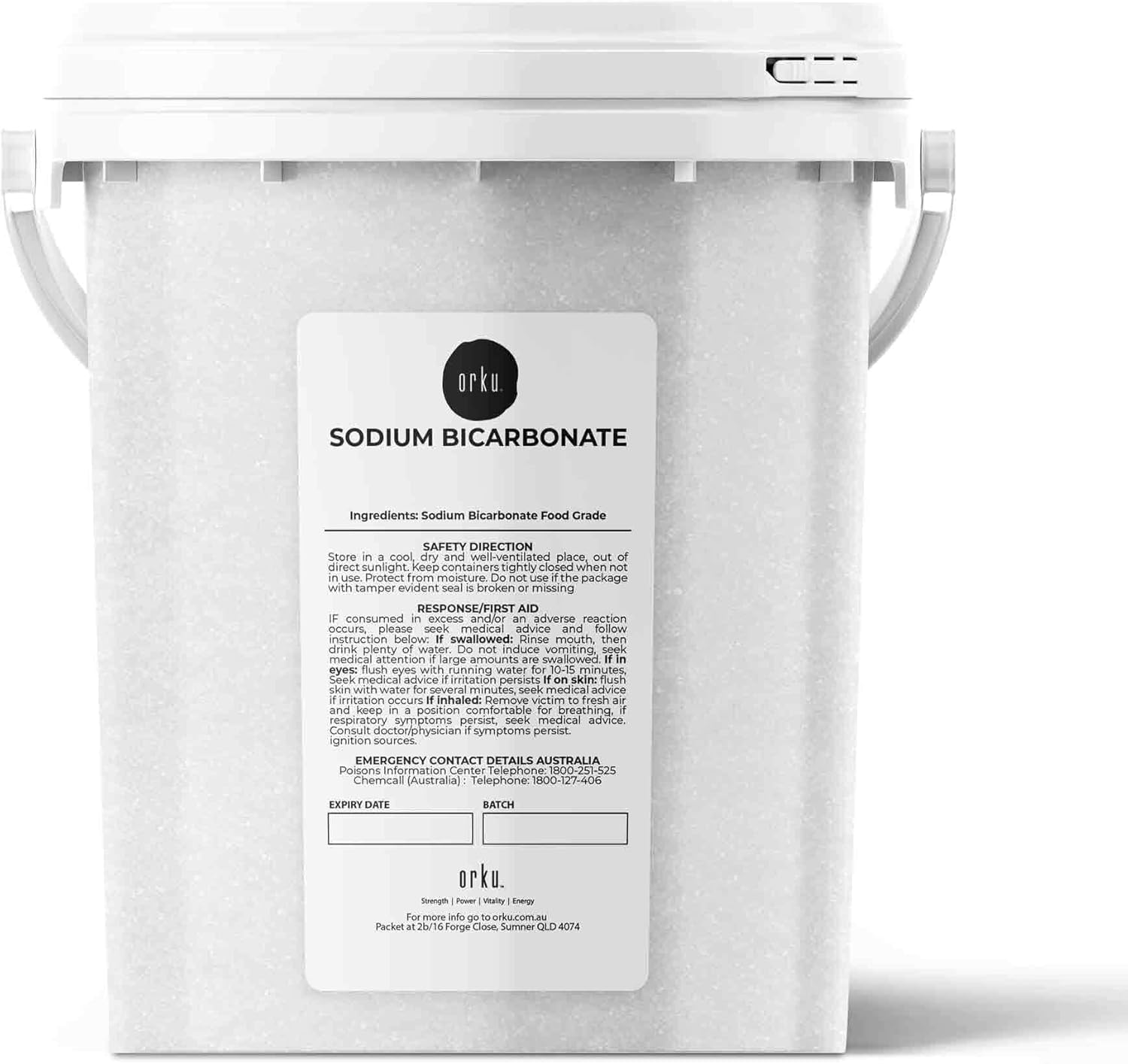 1.3Kg Sodium Bicarbonate Tub - Food Grade Bicarb Baking Soda Hydrogen Carbonate image number 6