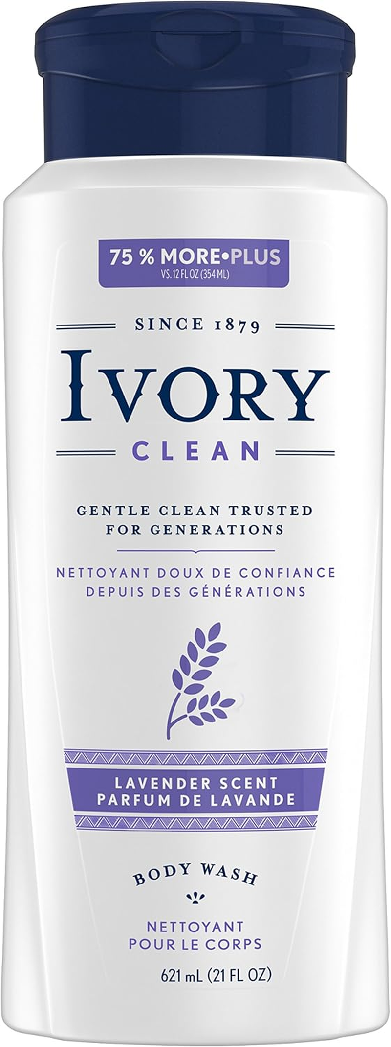 Ivory Bodywash Lavender 2 Size 21Oz Ivory Lavender Body Wash 21Oz