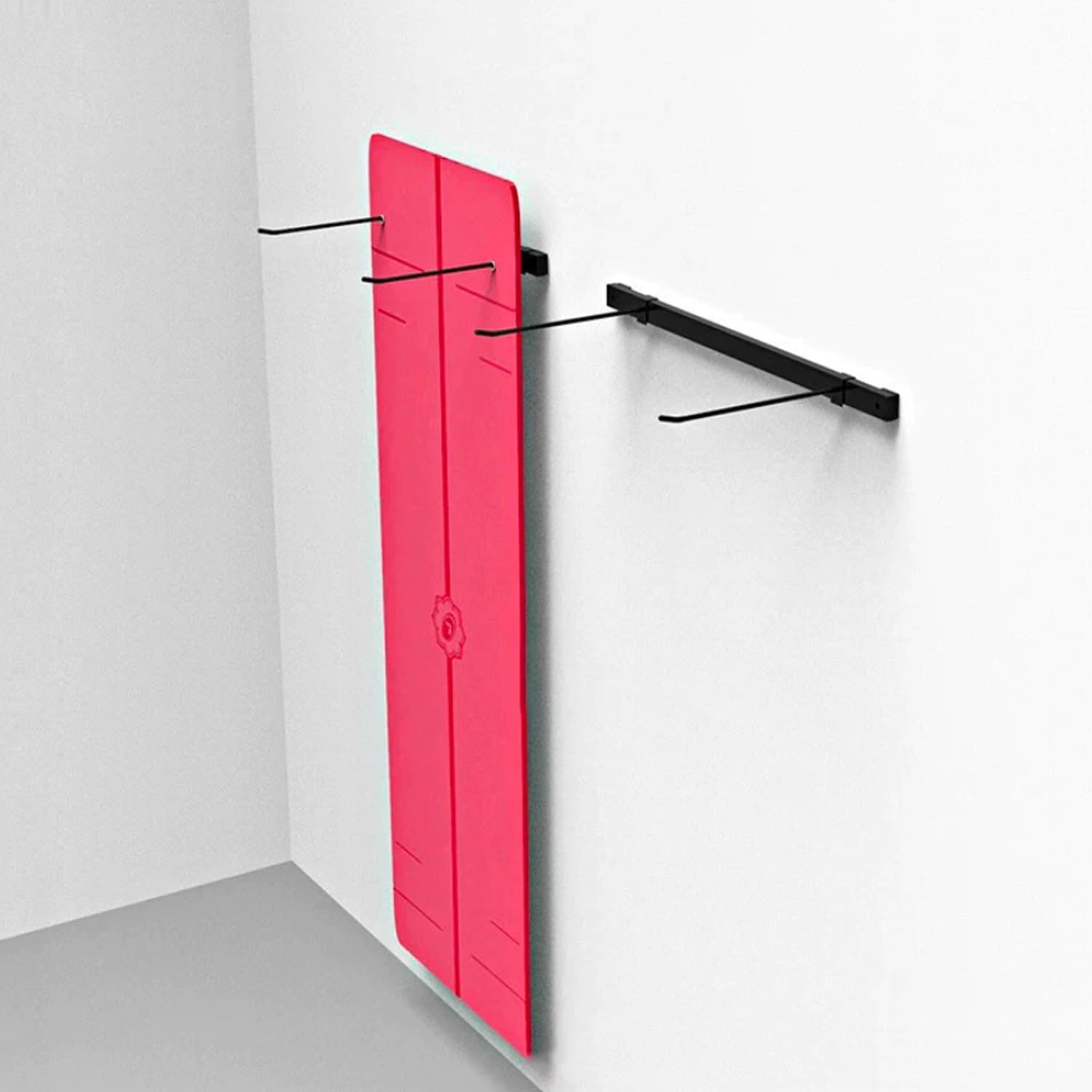 Thick 15Mm Yoga Mat with Hanging Holes,Exercise Mat for Men, Women and Kids, Non-Slip Fitness Workout Mat,Eco Friendly NBR Pilates Mat, Large Home Gym Mat 183 Cm X 66Cm X 1.5Cm image number 3