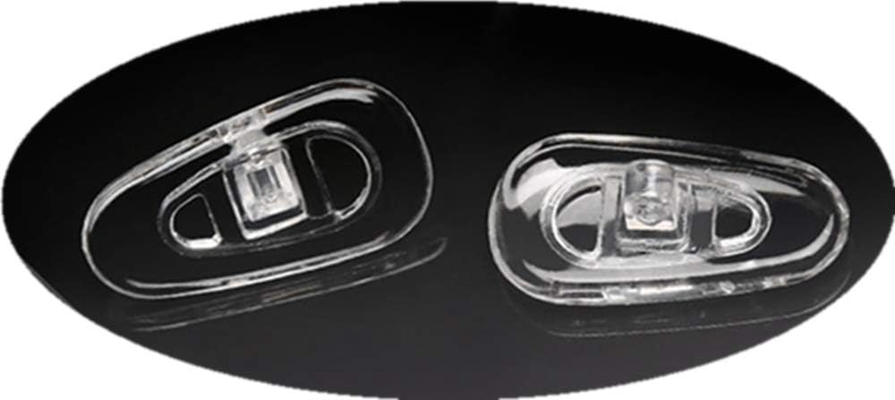 Eyeglasses Nose Pads,Behline 5 Pairs Soft Silicone Glasses Nosepads Replacement for Tom Ford Eye Glasses & Sunglasses and Other Universal Eyewear,Screw-In Anti-Slip Clear Nose Piece image number 4