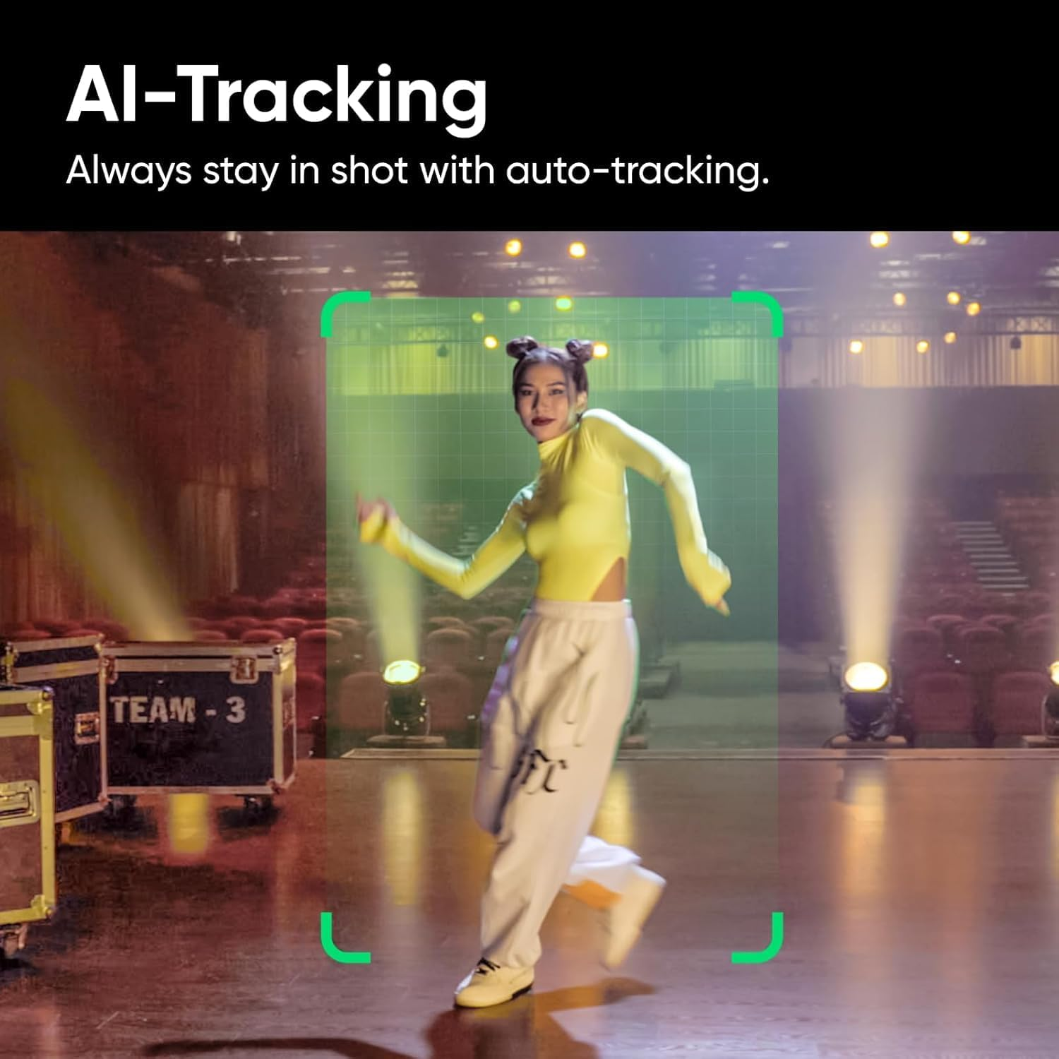 Insta360 Link 4K PTZ Webcam Kit with 1/2" Sensor, AI Tracking, Gesture Control, HDR, Noise Cancelling Microphones, Specialized Modes, Webcam for Laptop, Video Calls image number 2