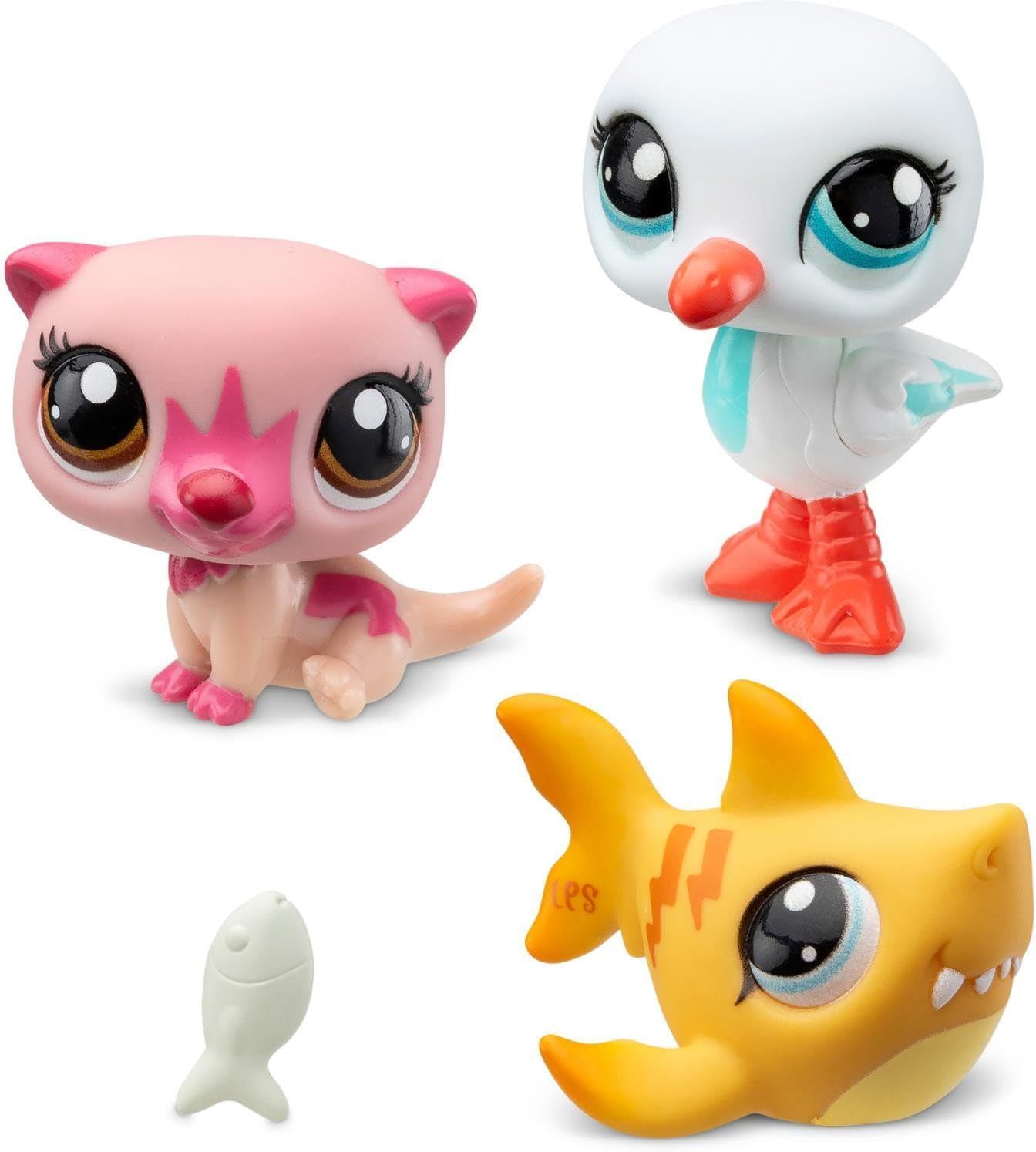 Littlest Pet Shop Wild Vibes Trio in Tube Toy Figures 3-Piece Set