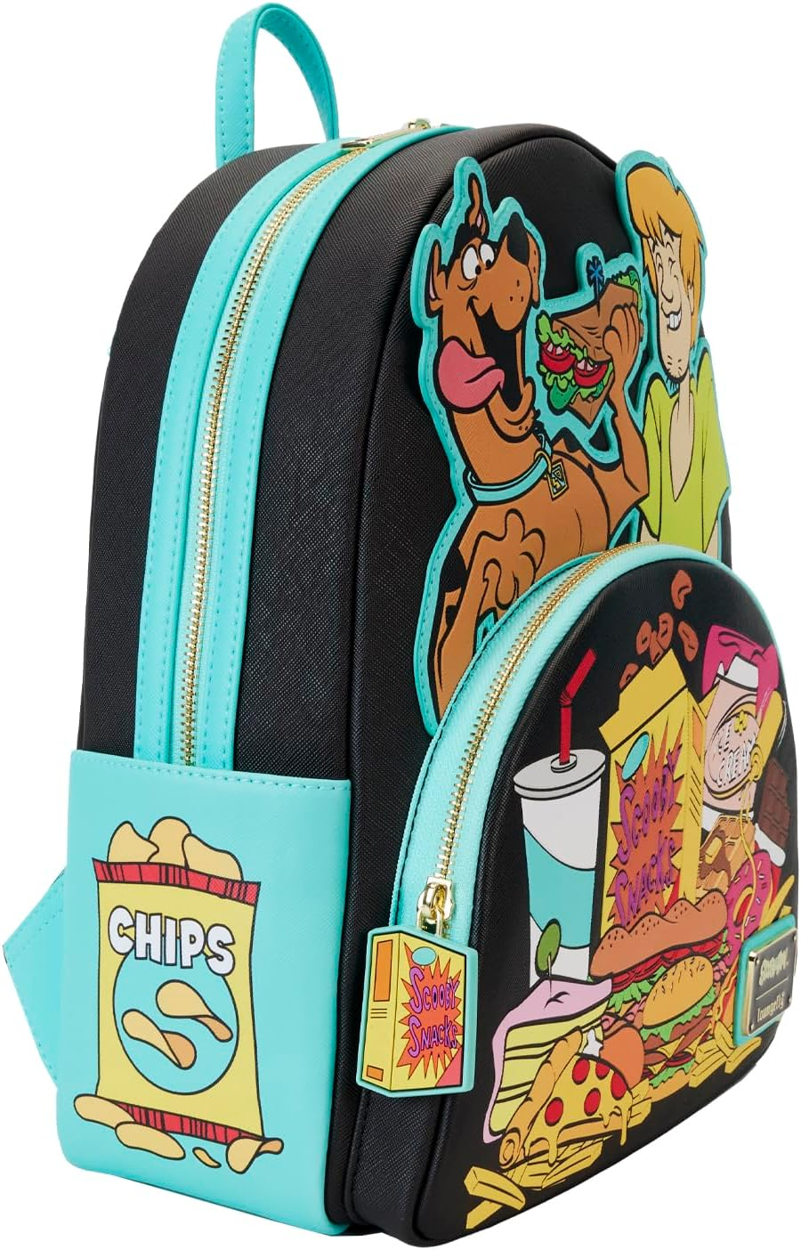Loungefly Scooby-Doo Snacks Mini Backpack image number 4
