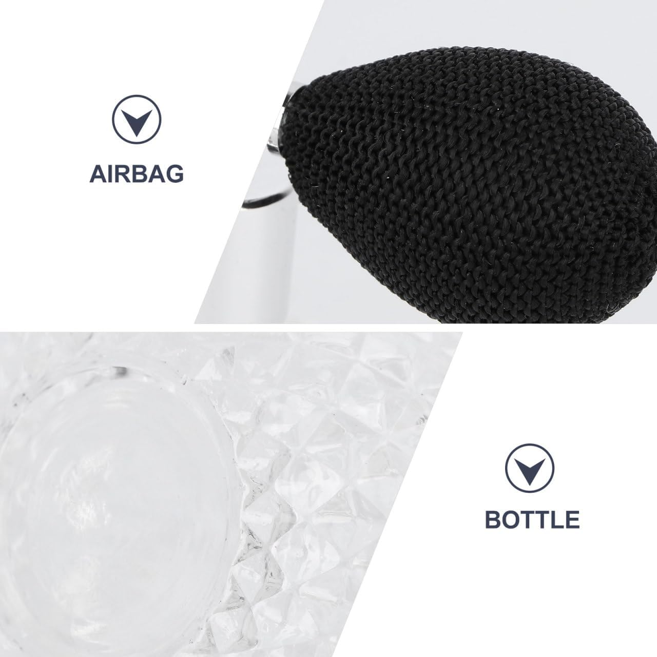 AUTSUPPL Vintage Refillable Glass Perfume Bottle Spray 3.4Oz Portable Atomizer for Travel Home Decor and Personal Use image number 3