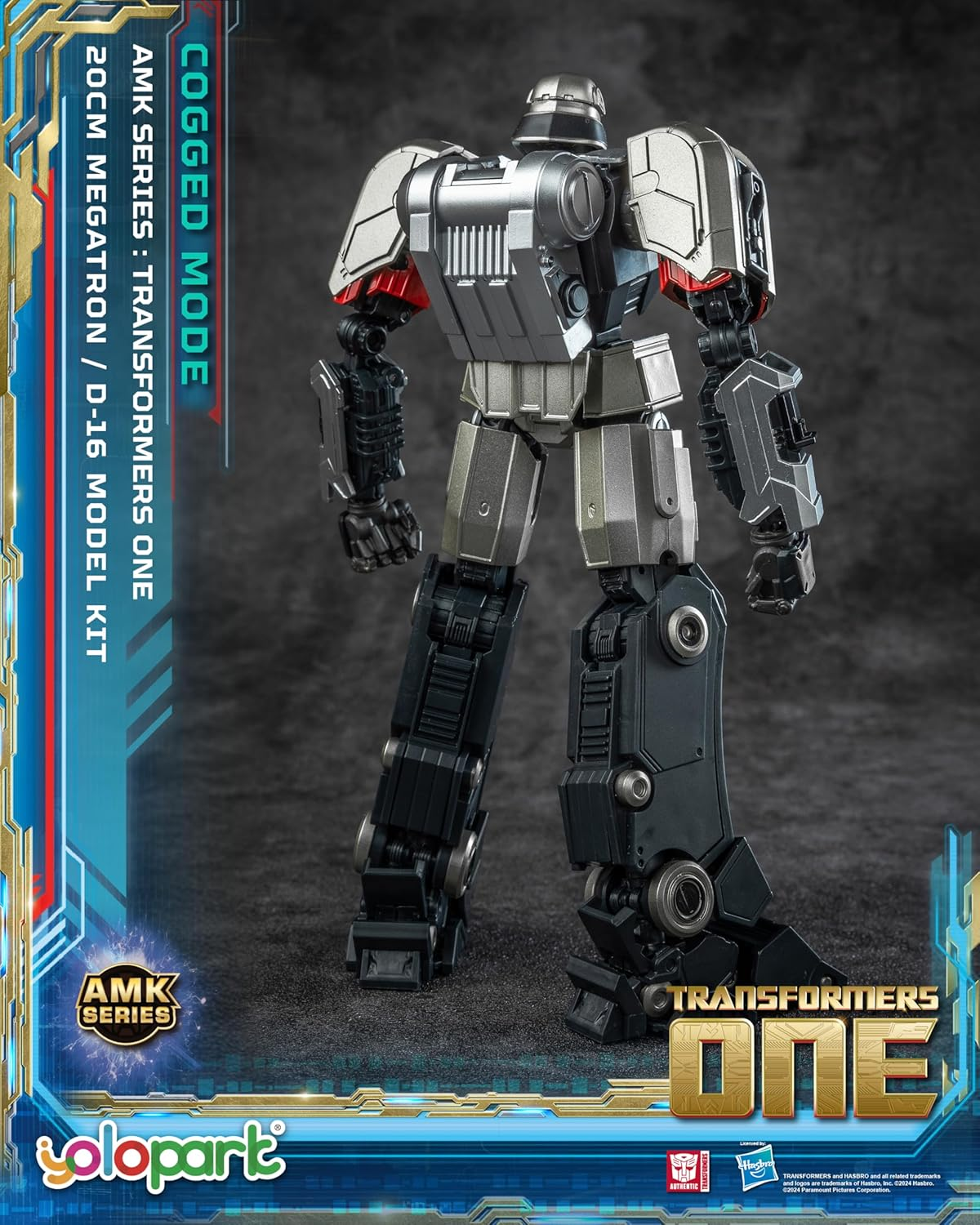 Transformers ONE - 20Cm D-16 [Megatron] Cogged Mode Model Kit - AMK Series image number 5