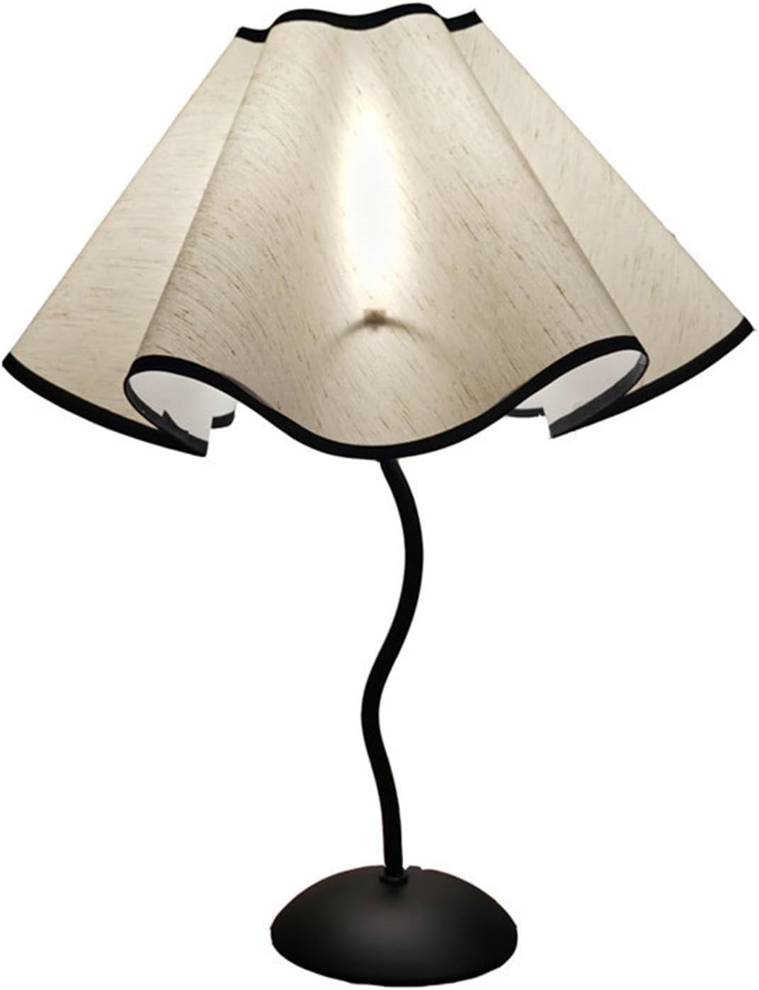 Sdlnklm Petal Table Lamp Shade Cover Floor Light Cover Contemporary Replacement Practical Creative Bedside Light Shade for Study Room, as Described, 38 Cm image number 4
