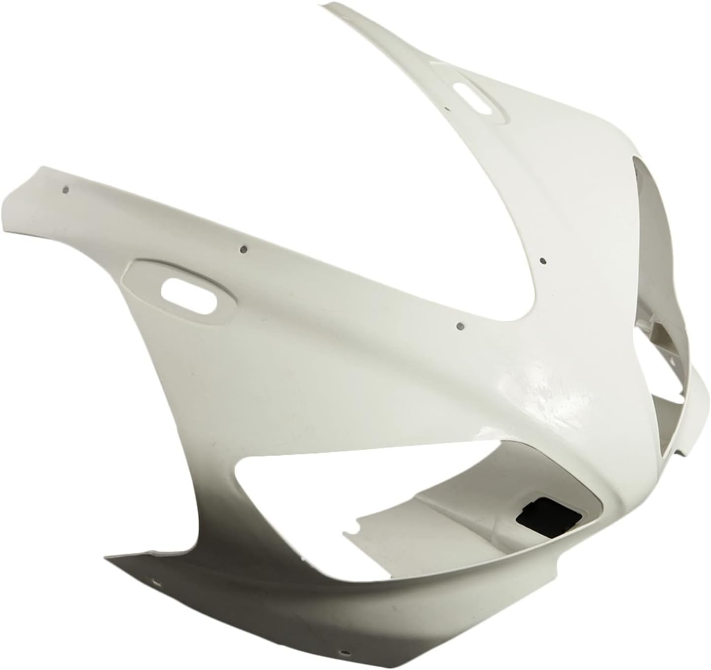 LESANGBAIHUODIAN Fit for Yamaha YZF R1 1998 1999 Motorbike Upper Front Nose Fairing Cowl Injection Mold ABS Plastic Unpainted White image number 3