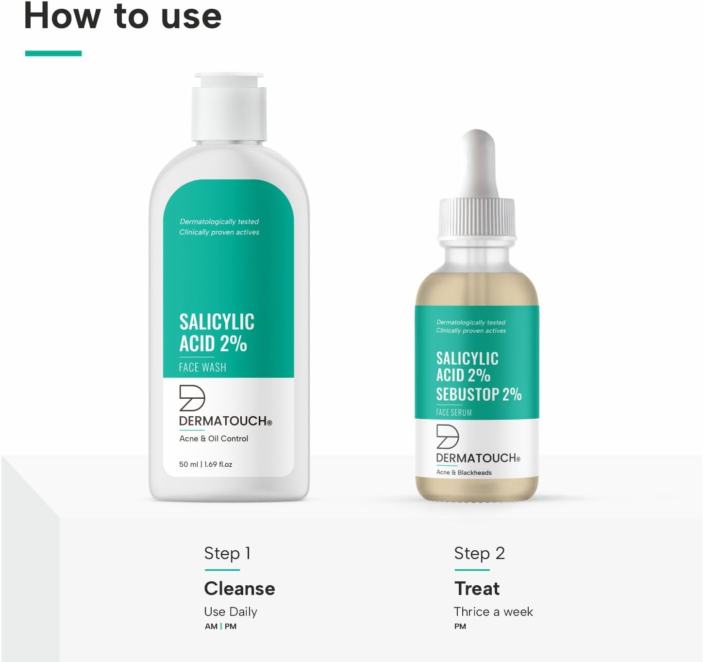 Dermatouch Acne & Blackheads Removal Kit , 65ML image number 1