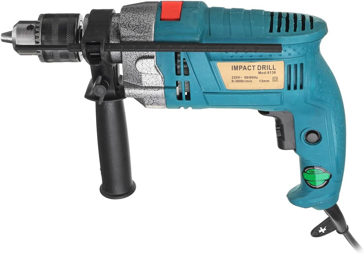 32Pcs/Set Brushless Motor Electric Corded Impact Drill 13Mm Chuck 3200Rpm 700W image number 5