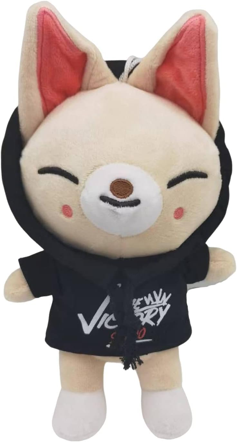 Cute Stray Kids Plush,9.8In Kawaii Skzoo Plush Toys,Creative Soft Stuffed Cartoon Plush Toy Gift Toys for Kids Fans (Puppym)