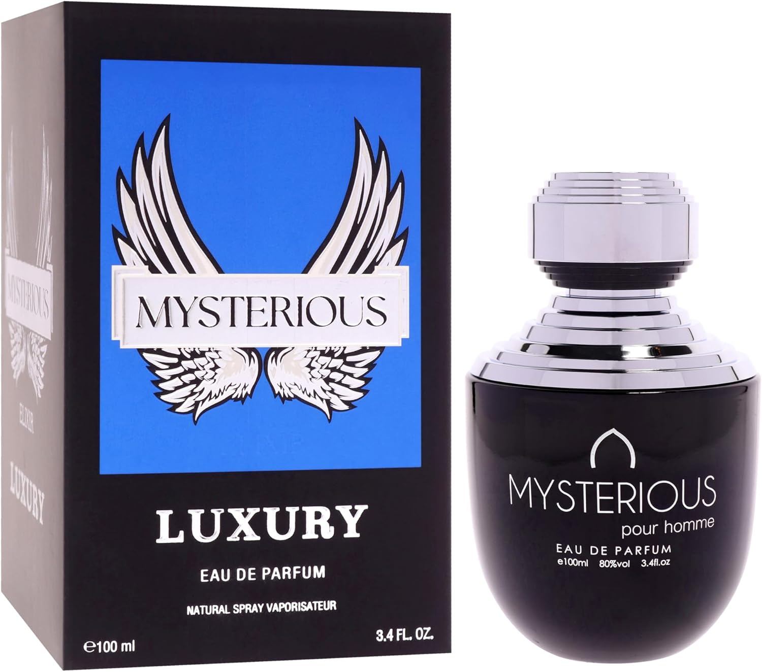 Luxury Collection - Mysterious Elixir by Khalis for Men - 3.4 Oz EDP Spray