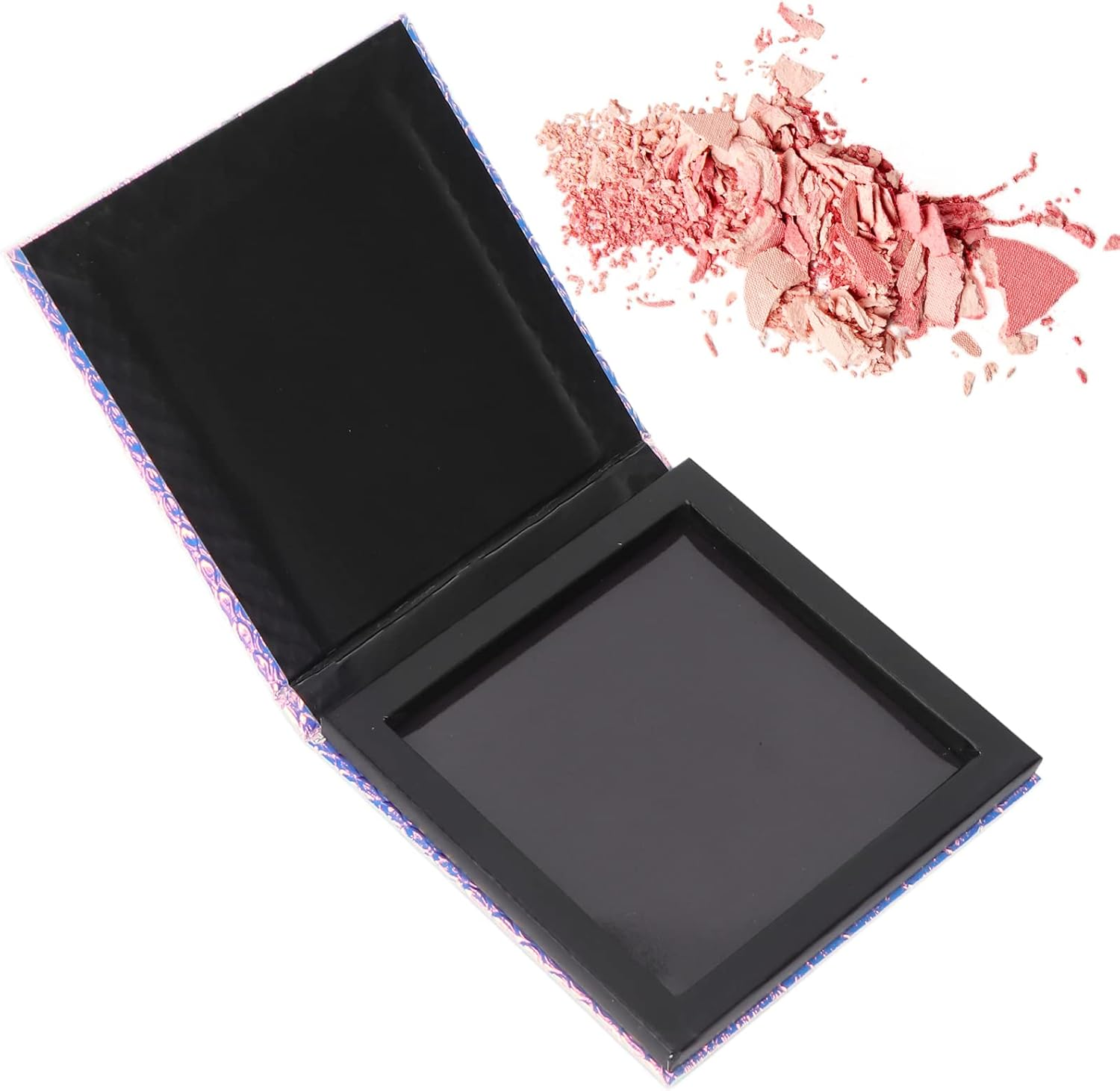 DIY Makeup Palette, Eye Shadow Palette Large Magnetic Cosmetic Makeup Case for Birthday Lipstick for Blusher image number 4