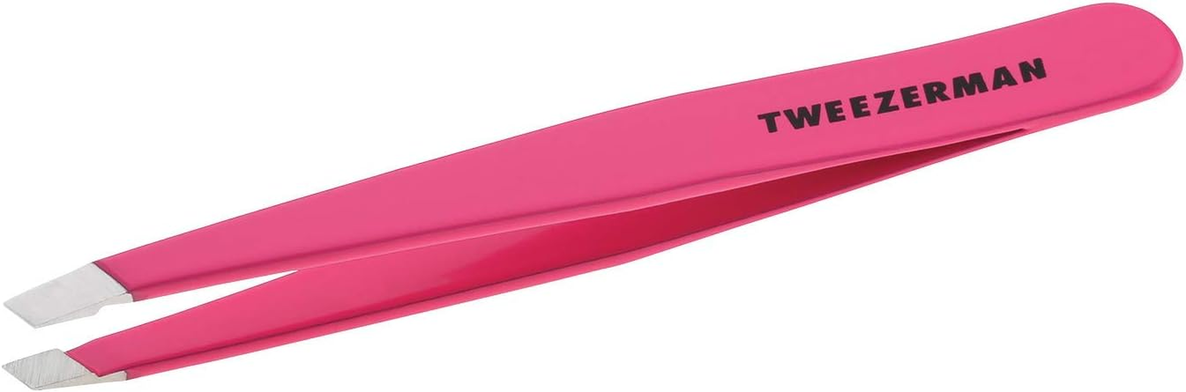 Tweezerman Professional Stainless Steel Award Winning Slant, Pink