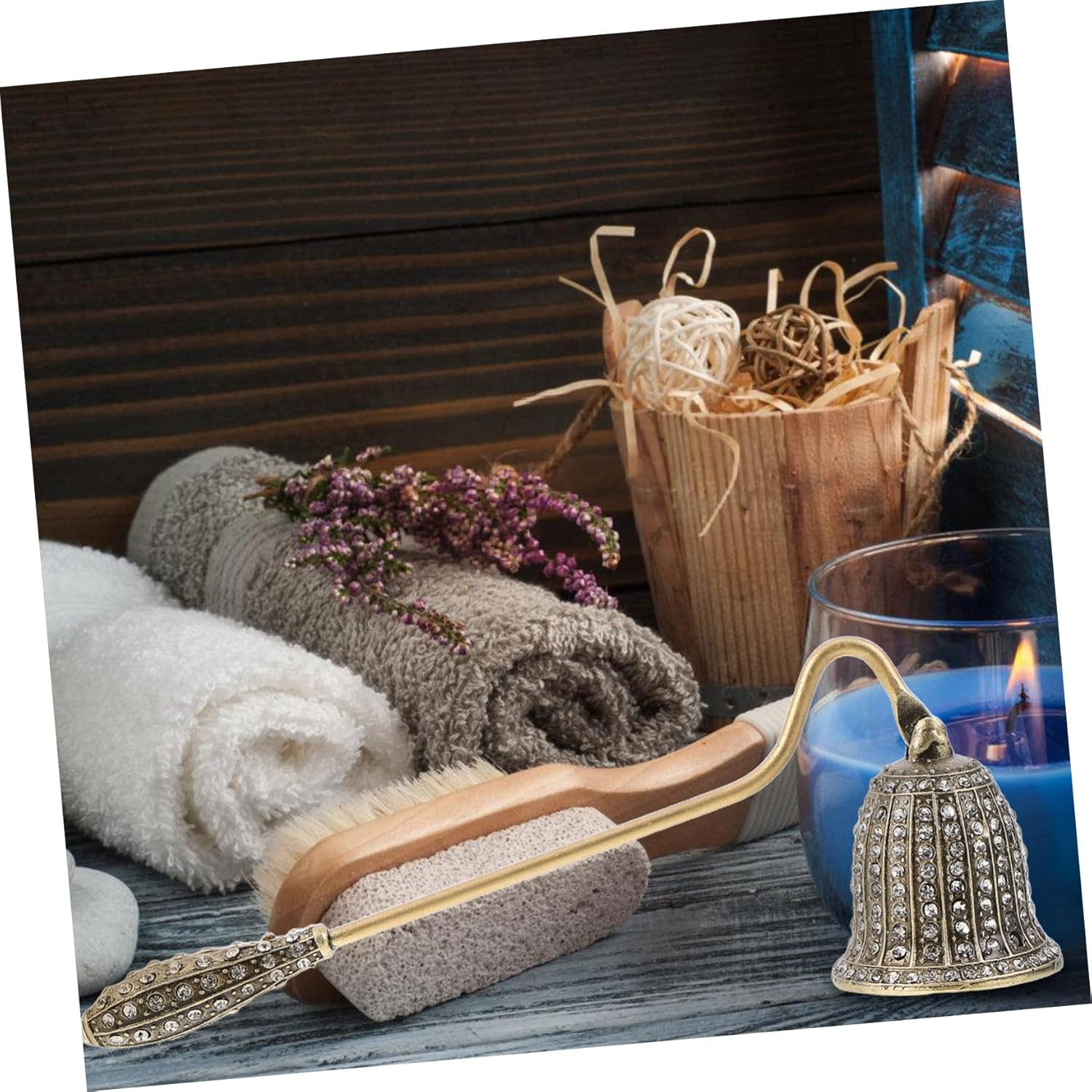 Retro Candle Snuffer Tool Handheld Wick Extinguisher for Decorative Candles Fire Extinguisher Accessory image number 3