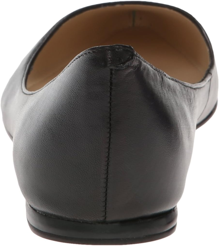 NINE WEST Womens Speakup Pointy Toe Slip on Ballet Flat, Black, 7.5 image number 6