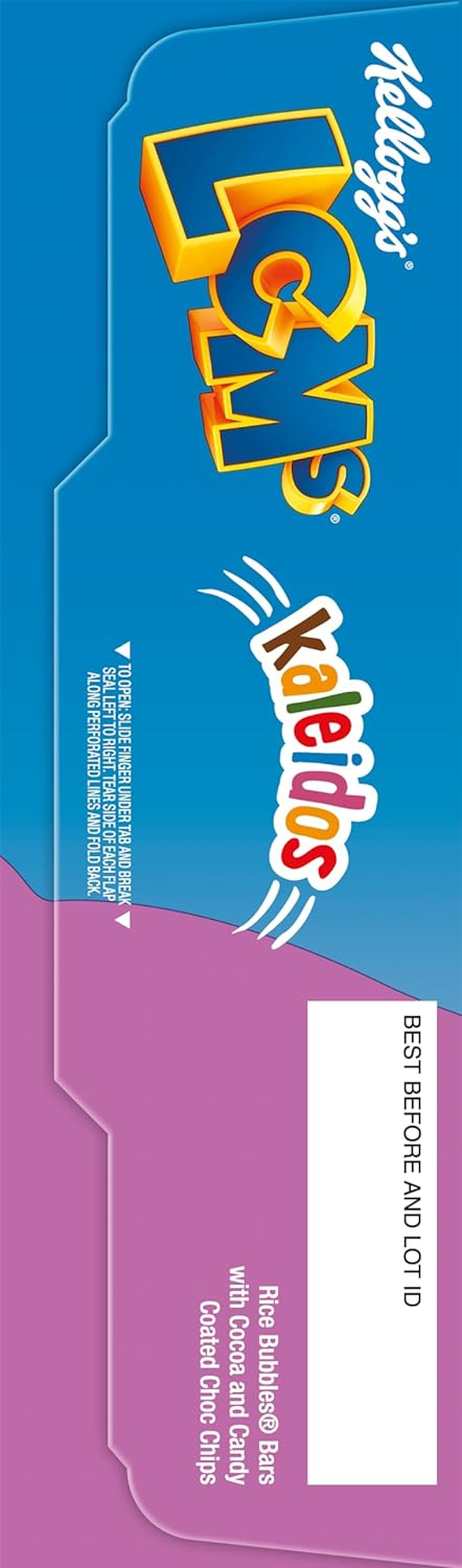 Kellogg'S Lcms Kaleidos Puffed Rice Snack Bars, 5 X 20G (Pack of 2) image number 2