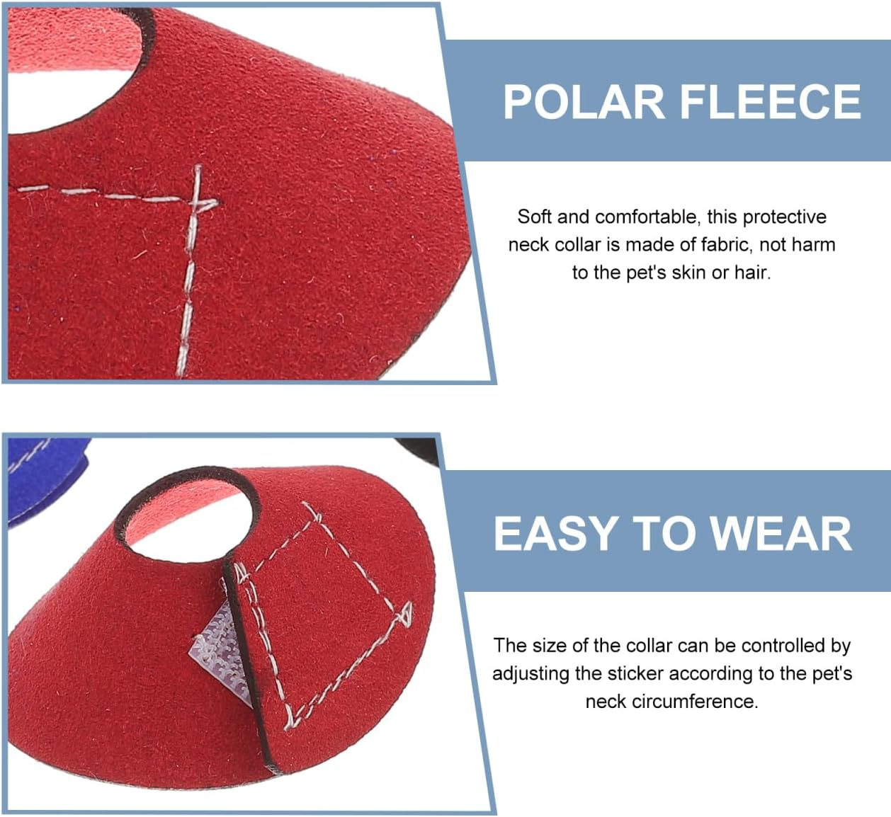 Iplusmile Adjustable Small Bird Recovery Collar Parrot Neck Ring Pet Protective Anti-Bite Cone for Wound Healing and Scratch Prevention