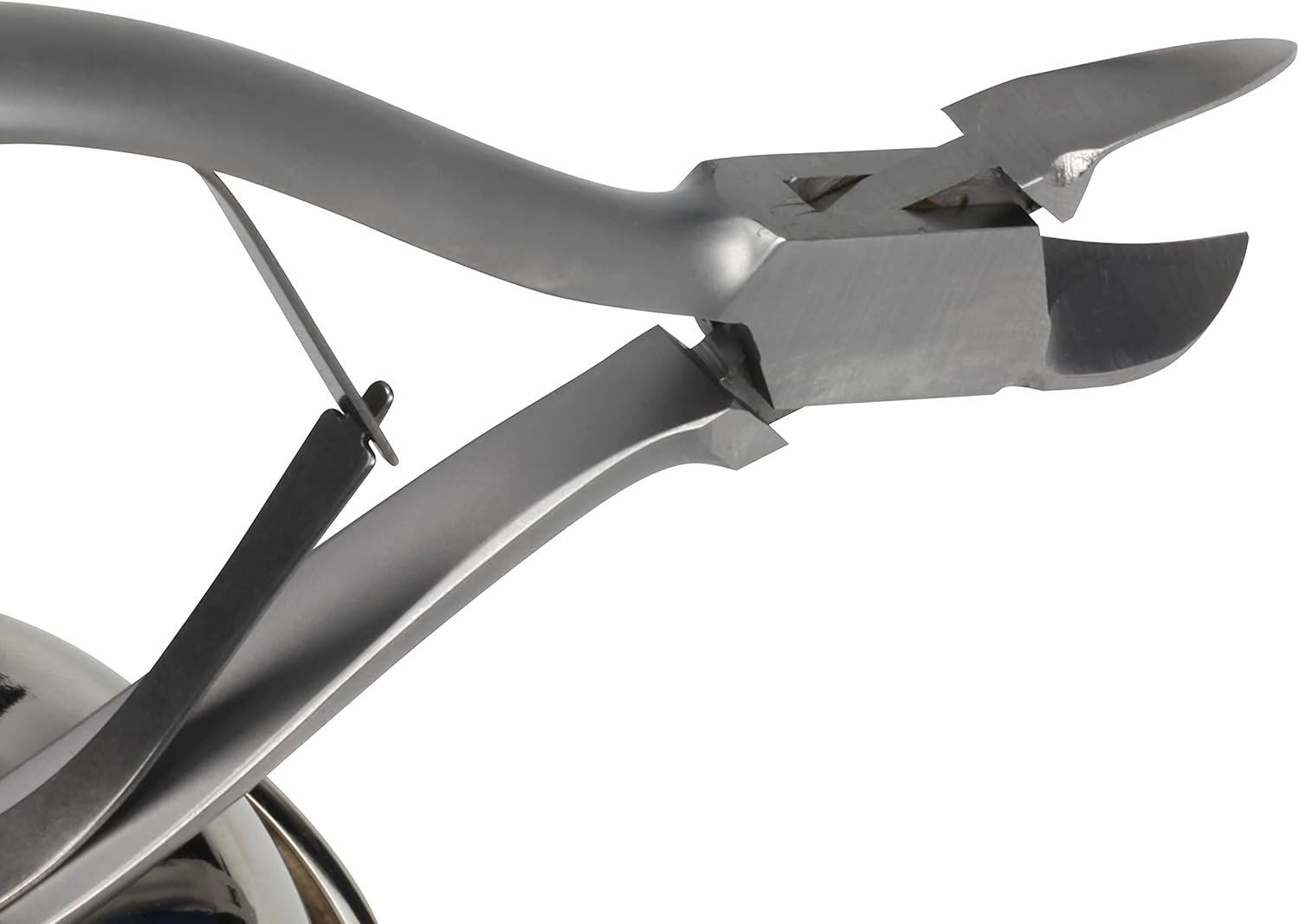 HK Manicure by Hans Kniebes - 14 Cm Pedicure Nail Clippers from Solingen - Precise Cutting Thick Nails - Stainless Steel