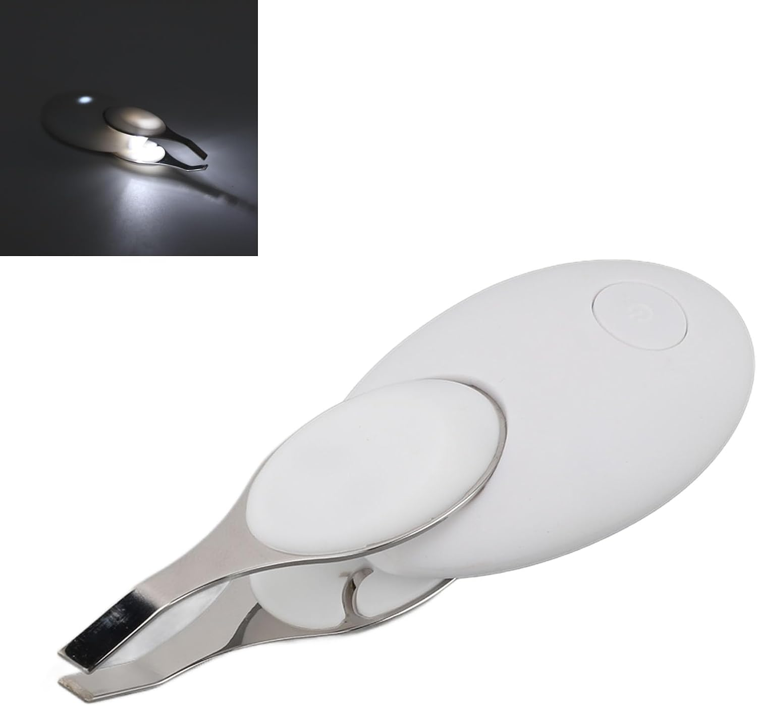 Electric Eyebrow Tweezers, Visualizable Hair Removal Tweezer,Precision Tweezer with HD Camera, ABS Material, 300Mah Battery for Men Women Makeup Eyelash Eyebrow image number 3