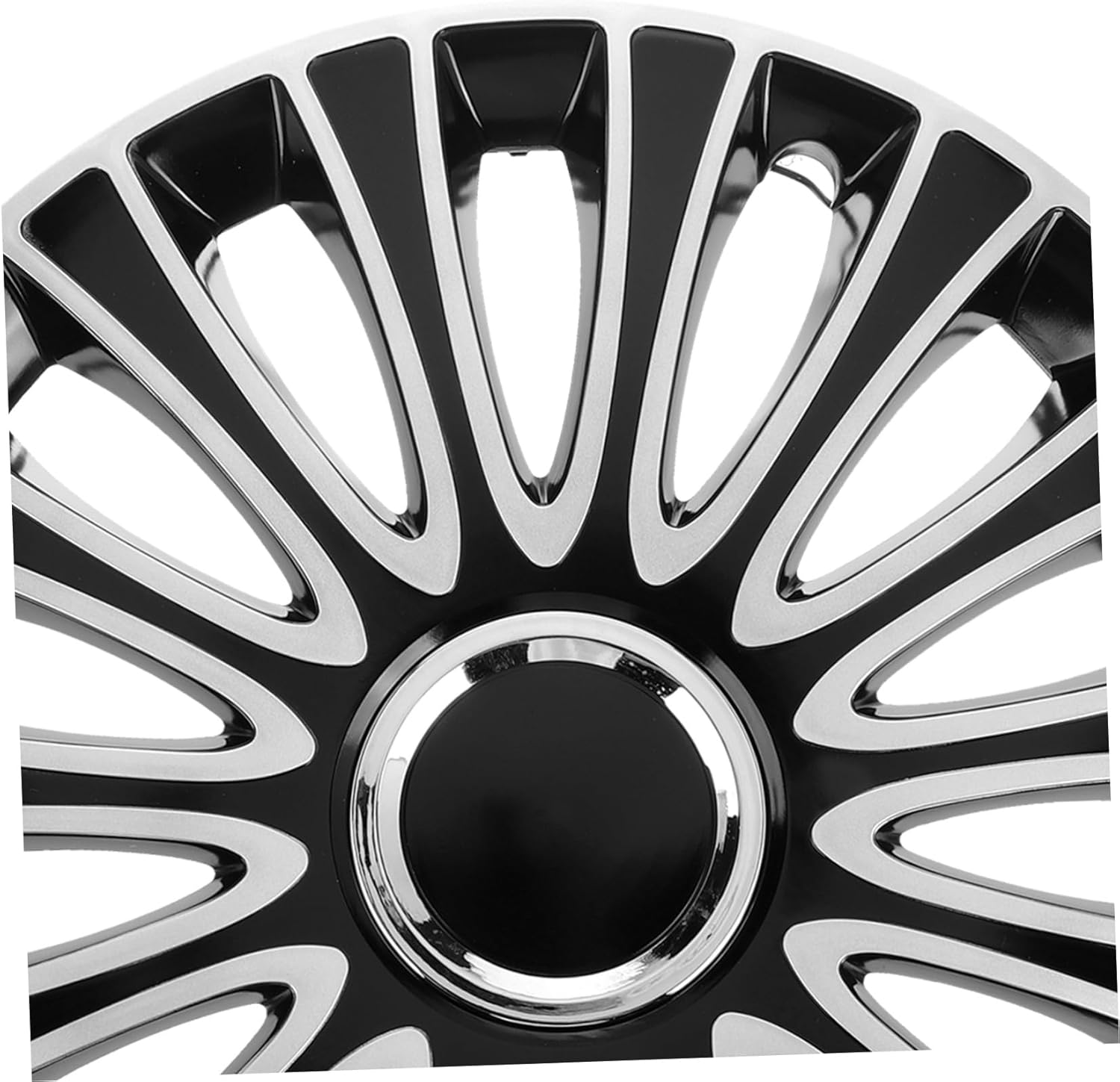 ULTECHNOVO Car Wheel Rim Cover Decorative Easy Install Protects Wheel from Scratches and Dust