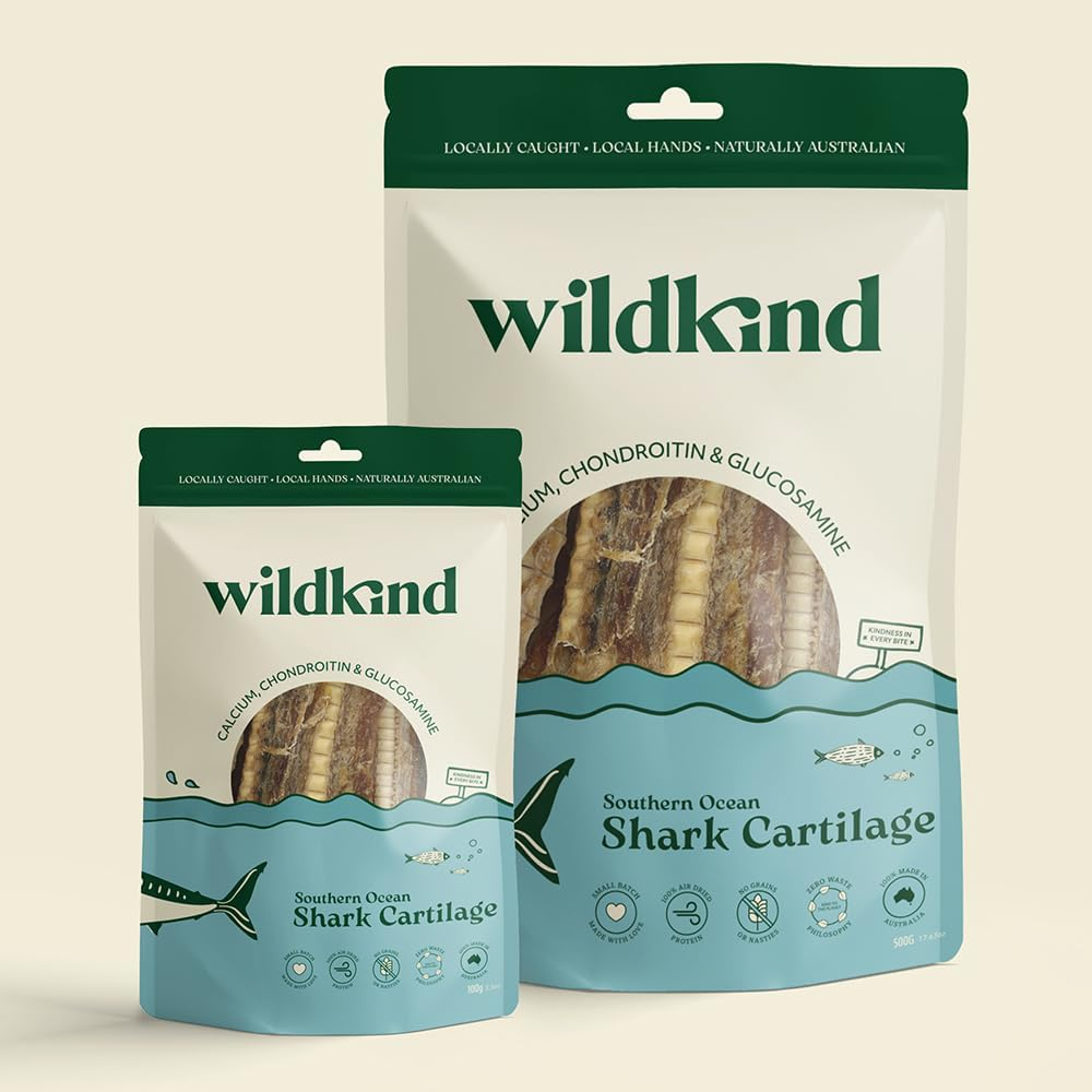 Wildkind Air Dried Shark Cartilage 100G &ndash; Natural Australian Dental Chews for Dogs image number 4