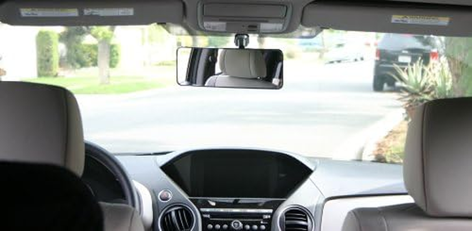 Family Car Mirror by &reg; - a Better Way to See Your Kids. View ALL Your Children and Your Blind Spots - 180-Degree View - High Definition Clarity image number 6
