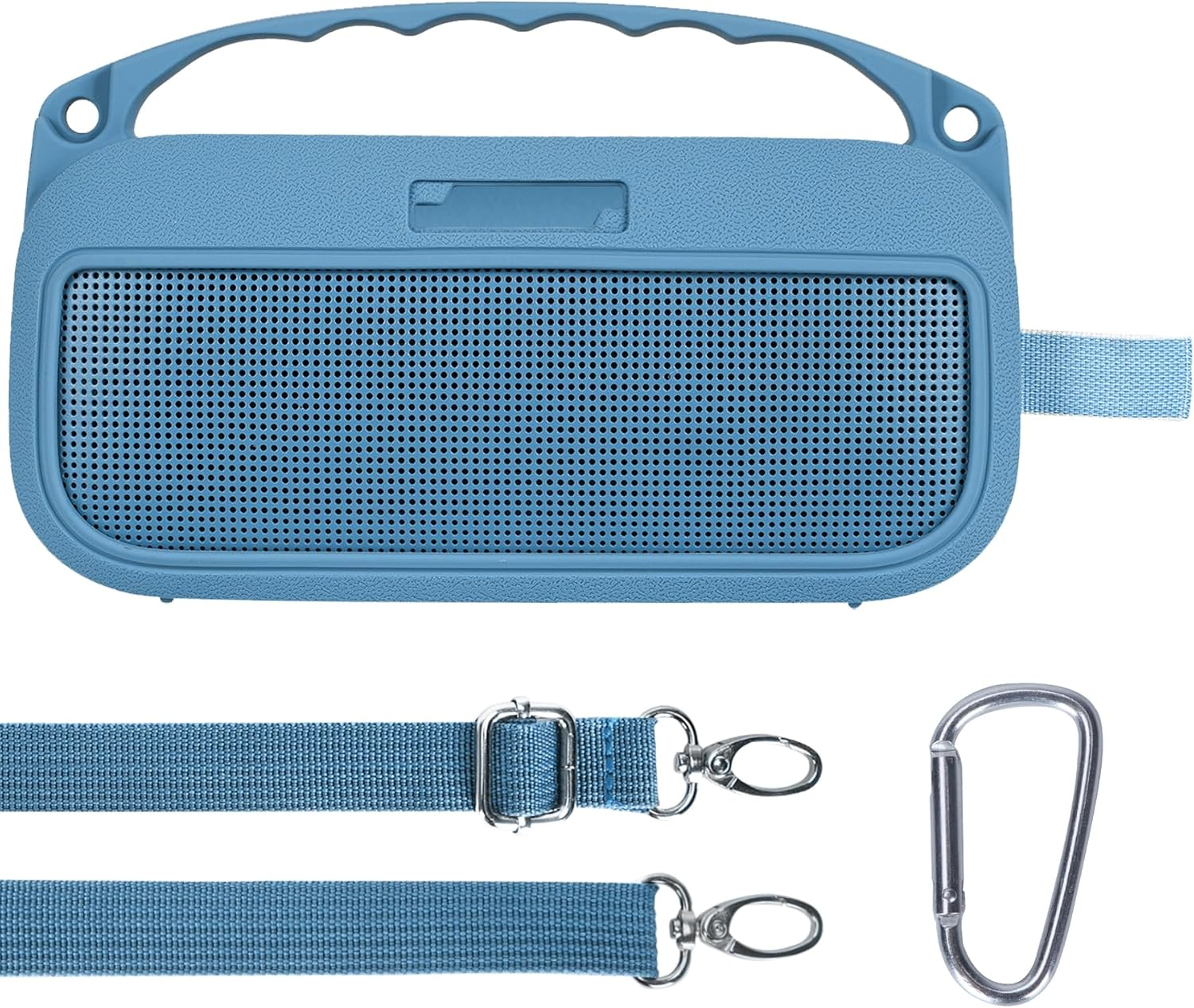 Lebakort 2Nd Gen Silicone Cover Compatible with Bose Soundlink Flex 2Nd Gen/Bose Soundlink Flex Portable Speaker (Twilight Blue Cover)