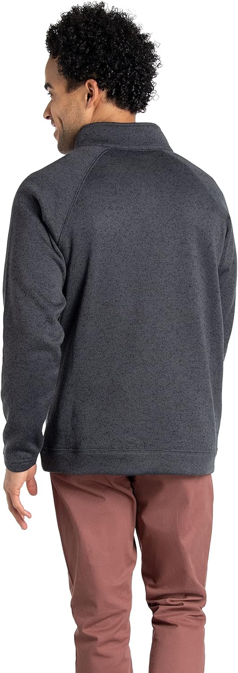 Fruit of the Loom Men'S Sweater Fleece Quarter Zip Pullover (Sizes S-XXL)