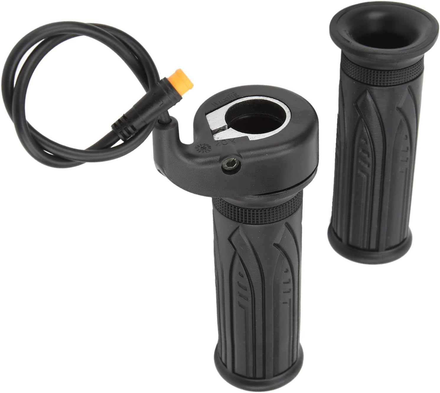1 Pair Electric Bike Throttle, E Bike Throttle Waterproof Connector, E Scooter Accelerator Throttle Connector, 20X Speed Throttle Grip for 22.2Mm Handlebars image number 3