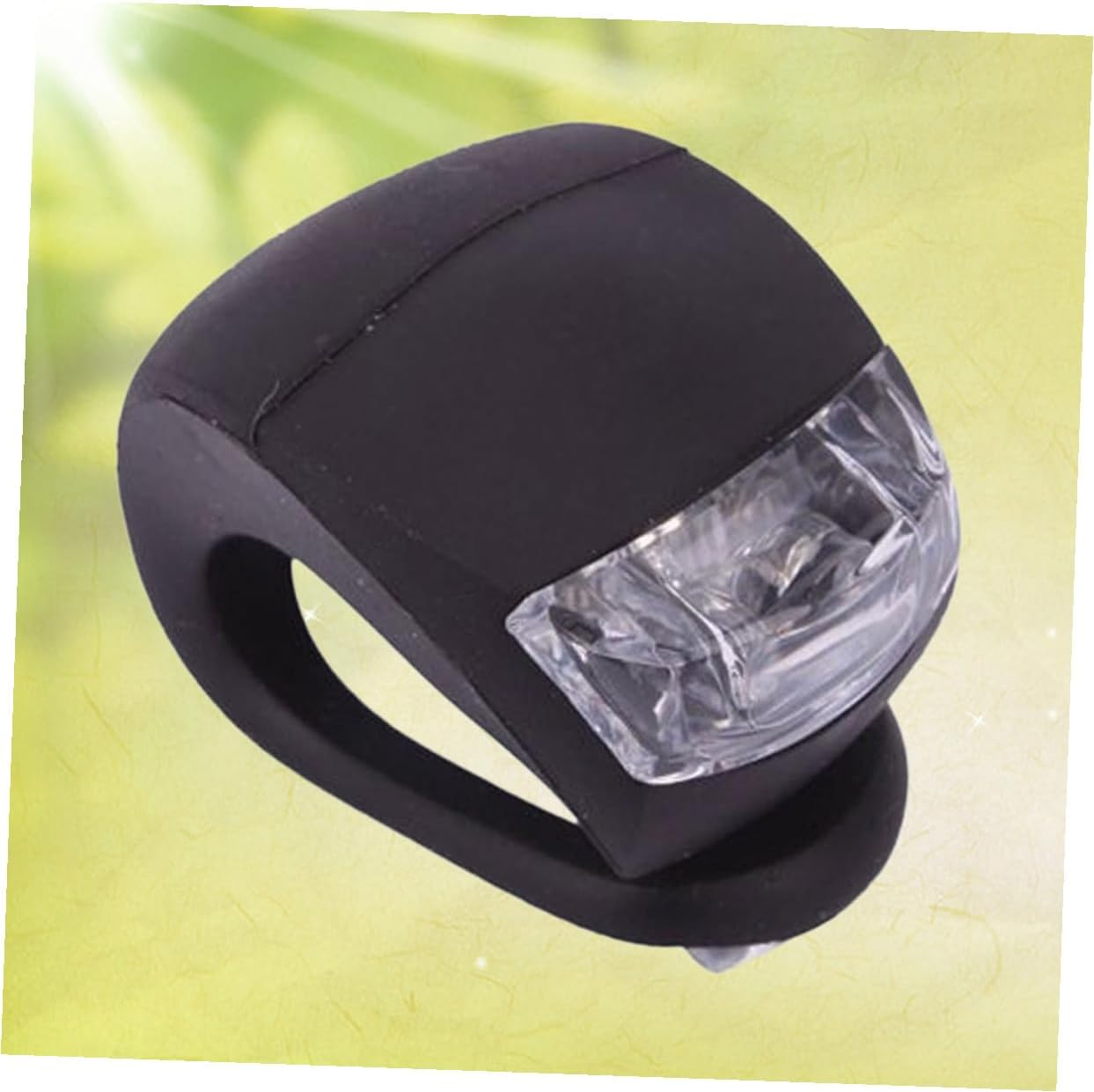 Outanaya 4Pcs Bike Gear Biking Accessories Bike Tail Light Taillight Beetle Silicone Lamp Bike Light Bright Lights Lamp Five Generations Battery Frog Lamp Accesorios Para Celulares image number 3