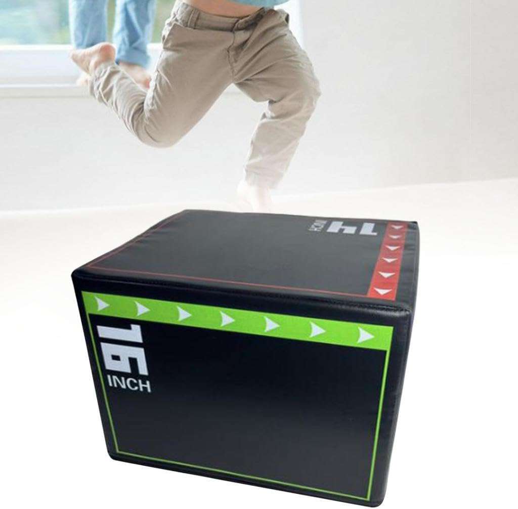 Kdjuope Jump Box, Box, Plyometric Jump Box, Versatile Plyo Box, Agility Box for Jump Training, Rope Hopping, Lunges image number 3