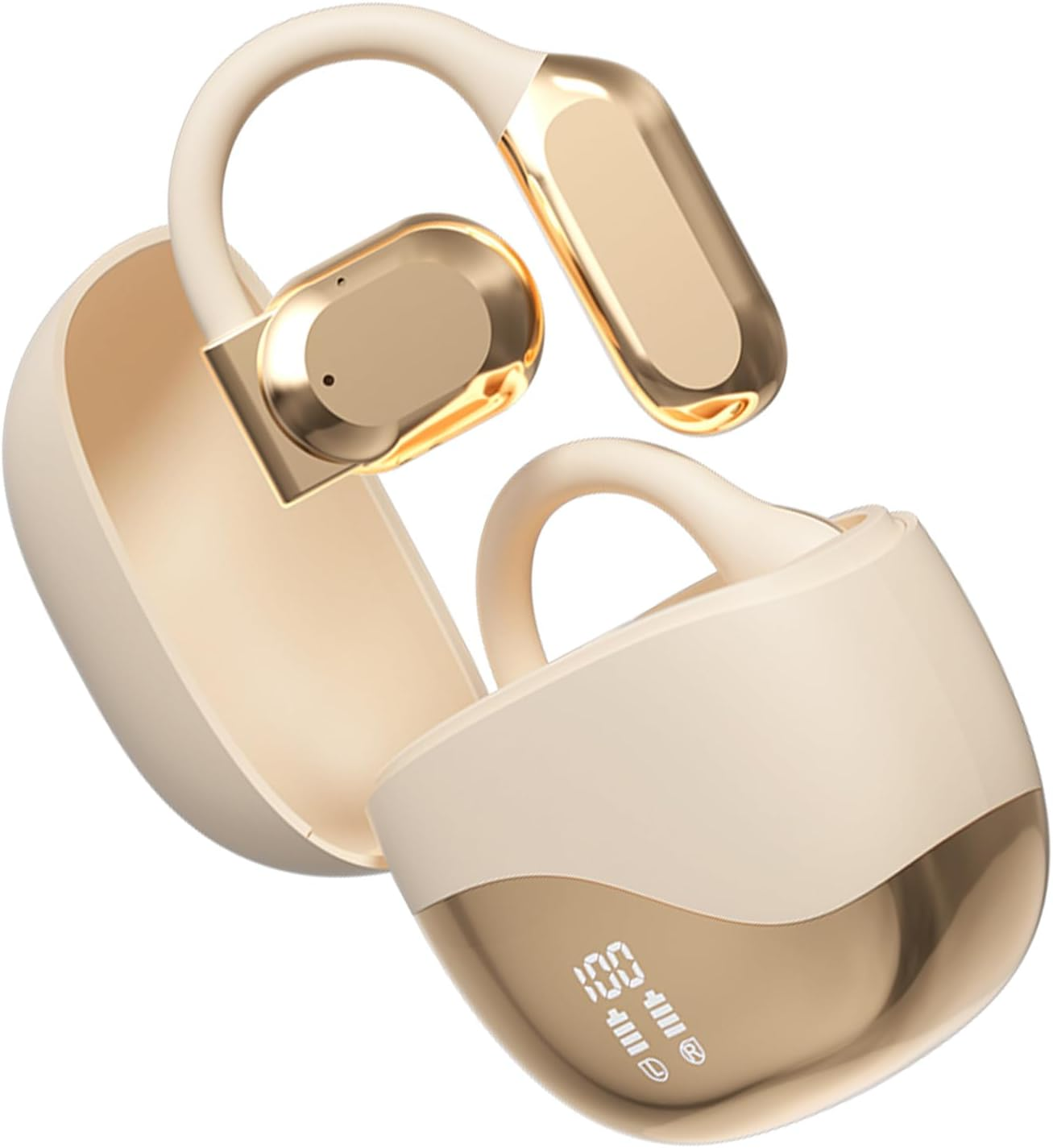 Vroomoto AI Language Translator Earbuds Real Time Open Ear Translation Headphones Support 144 Languages Wireless BT Earphones for Travel Business image number 6